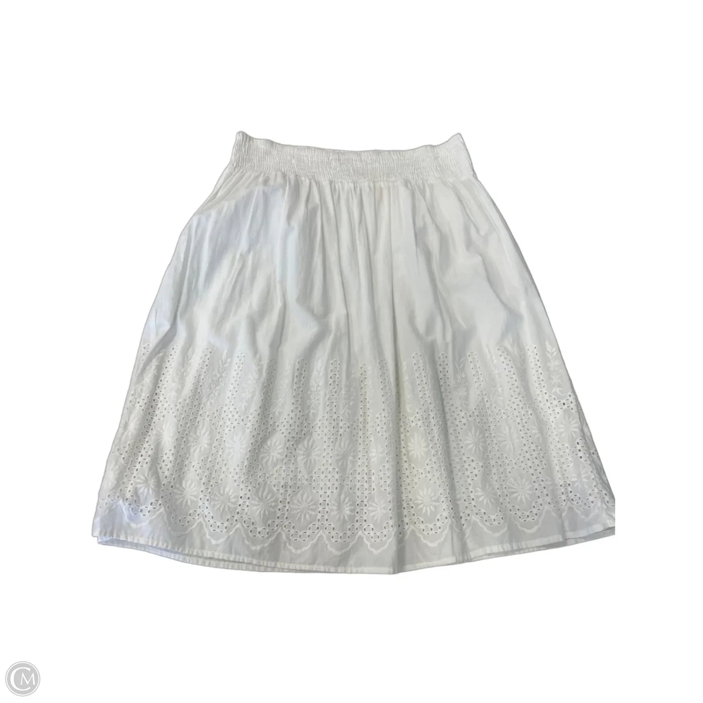 Skirt Midi By Studio West In Yellow, Size: M
