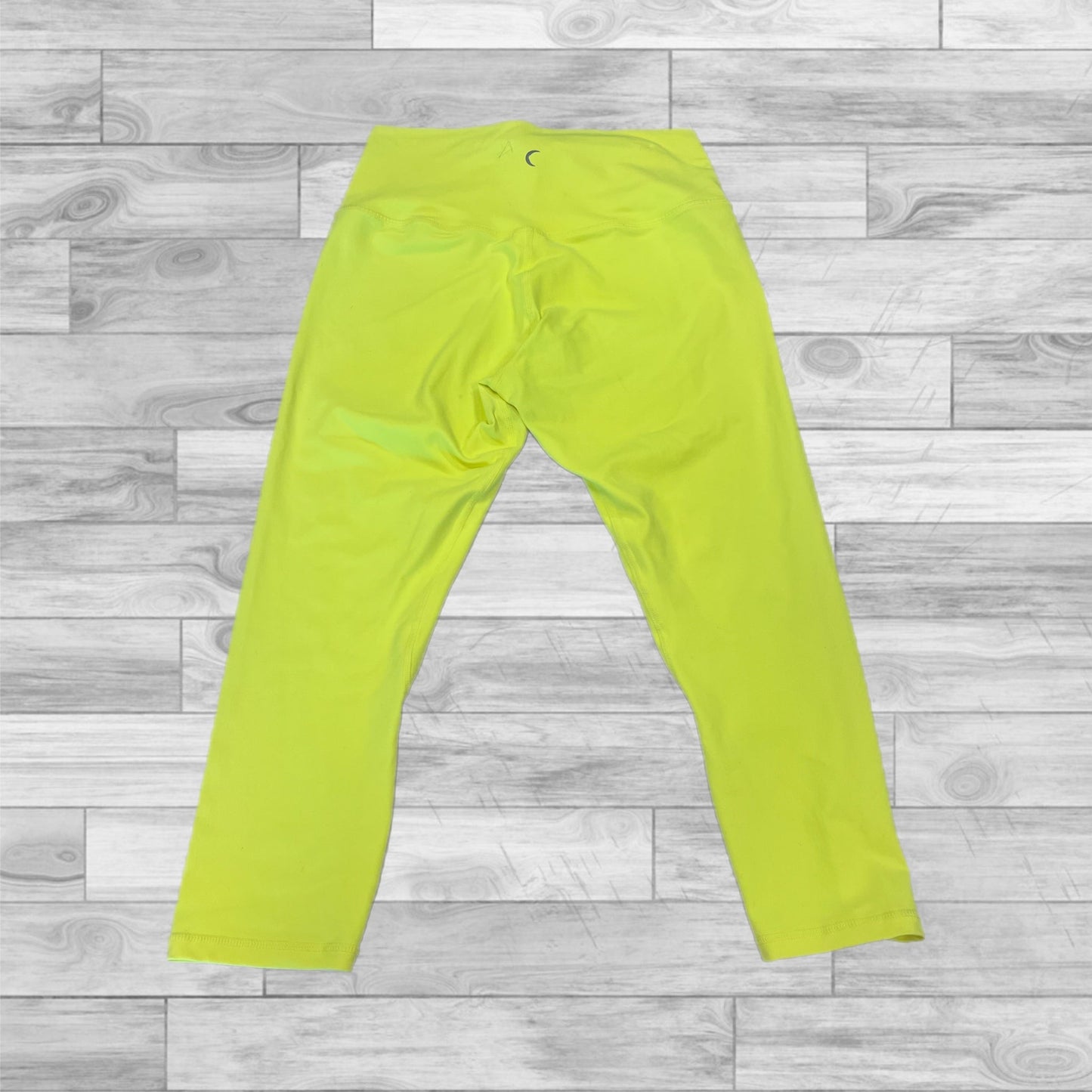 Leggings By Zyia In Chartreuse, Size: Petite