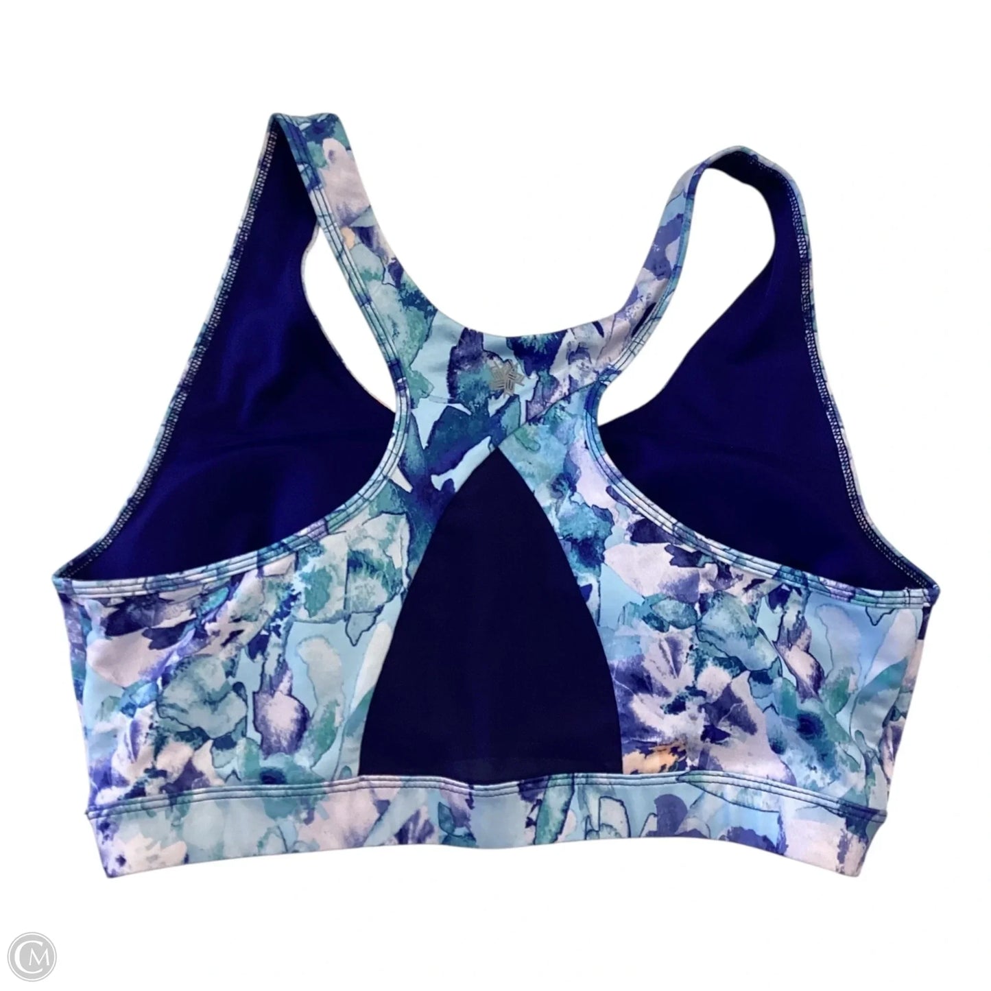 Athletic Bra By Tek Gear In Blue, Size: Xl