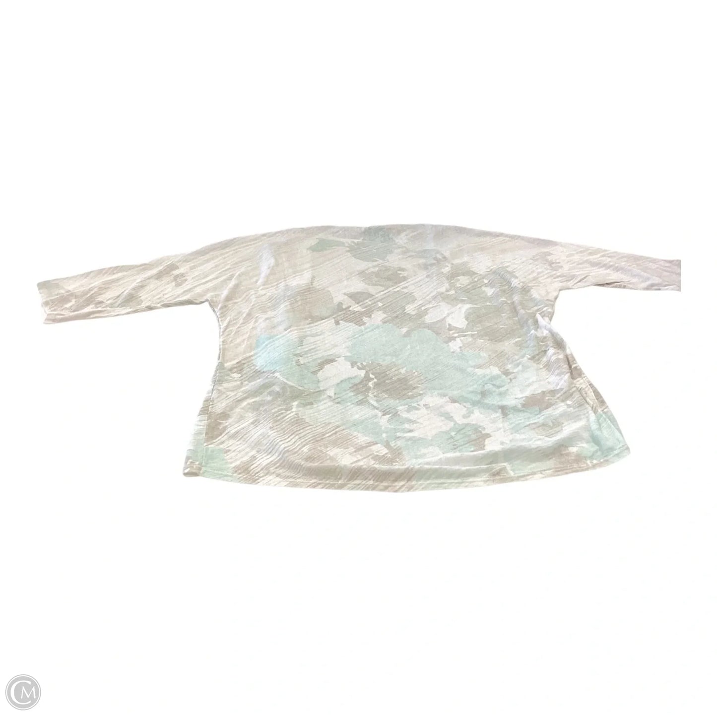 Cardigan By Chicos In Floral Print, Size: 3 (XL)