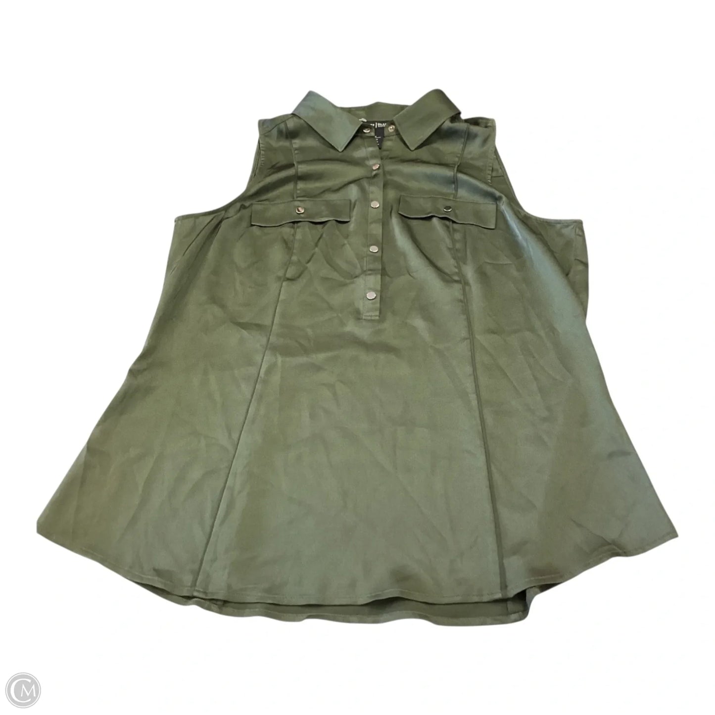 Top Sleeveless By White House Black Market In Green, Size: M