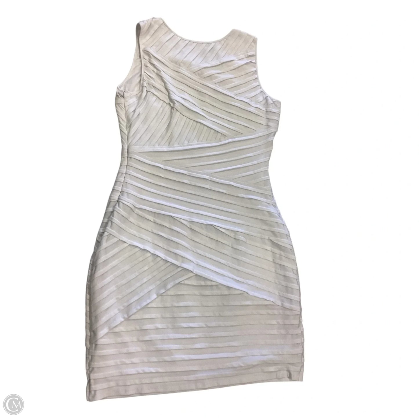 Dress Casual Short By Calvin Klein In White, Size: 8