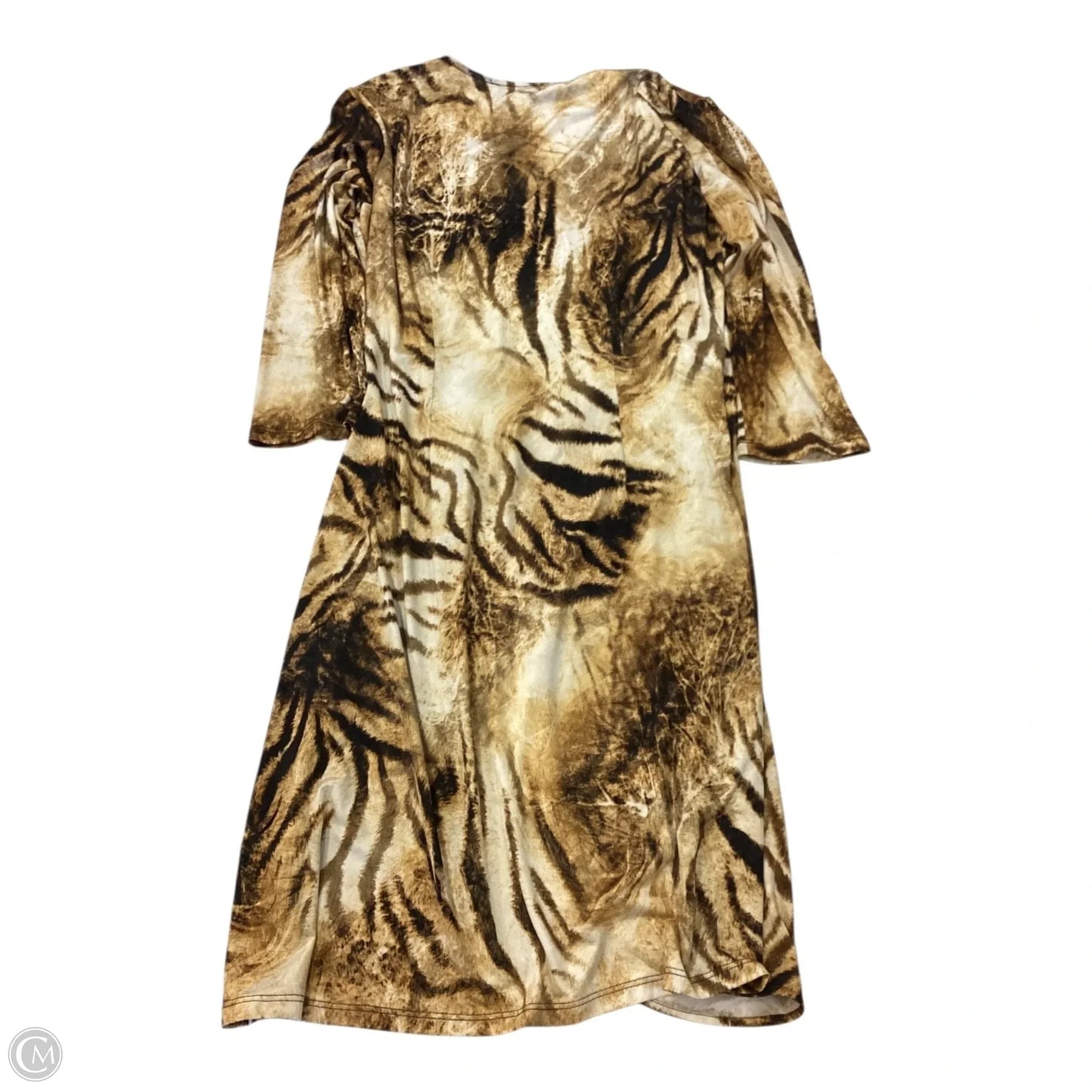 Dress Casual Short By Nicole In Animal Print, Size: L