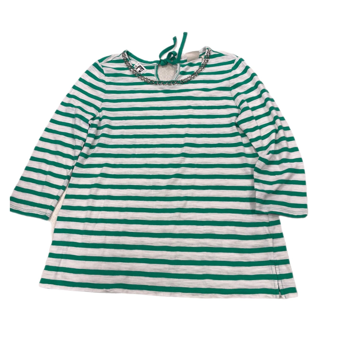 Top 3/4 Sleeve By Chicos Size: 1 (8)