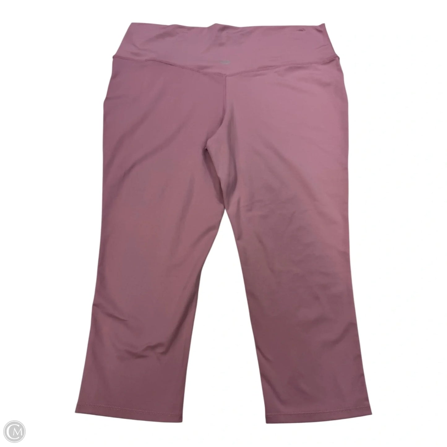 Athletic Capris By Clothes Mentor In Pink, Size: Xl