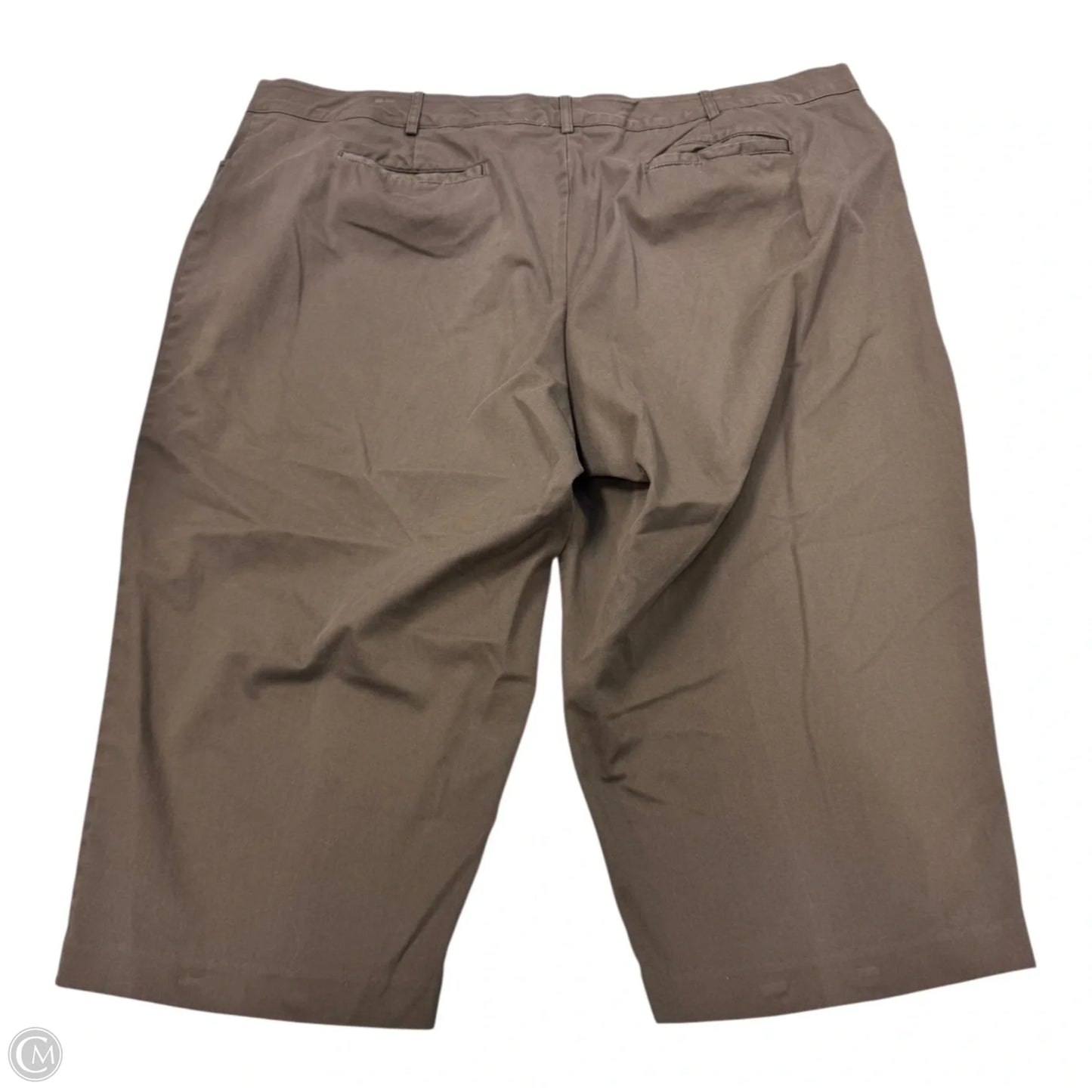 Capris By Counterparts In Tan, Size: 24