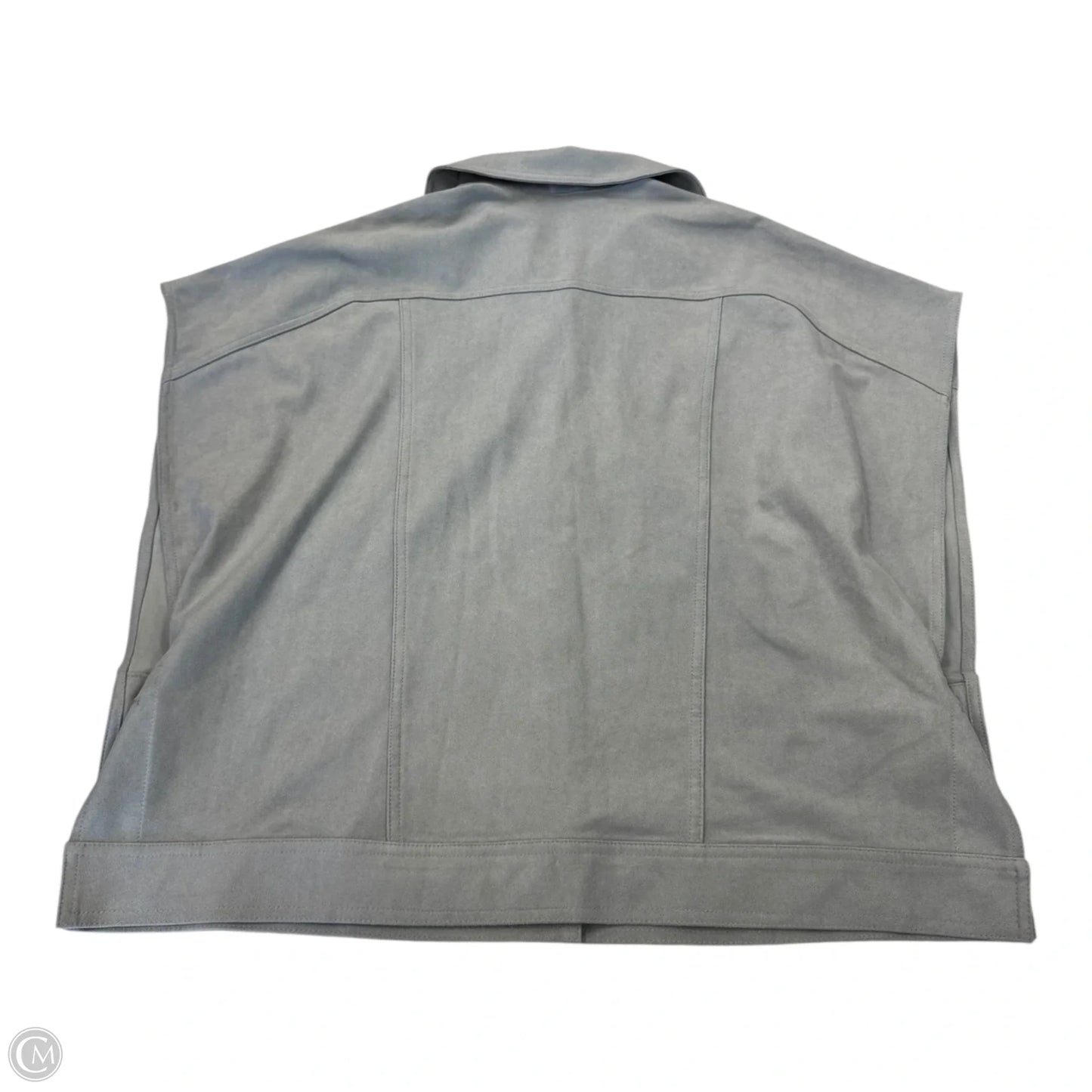 Vest Other By Chicos In Silver, Size: S