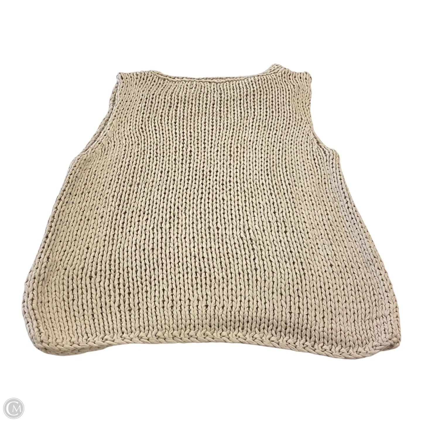 Vest Other By Calvin Klein In Tan, Size: L