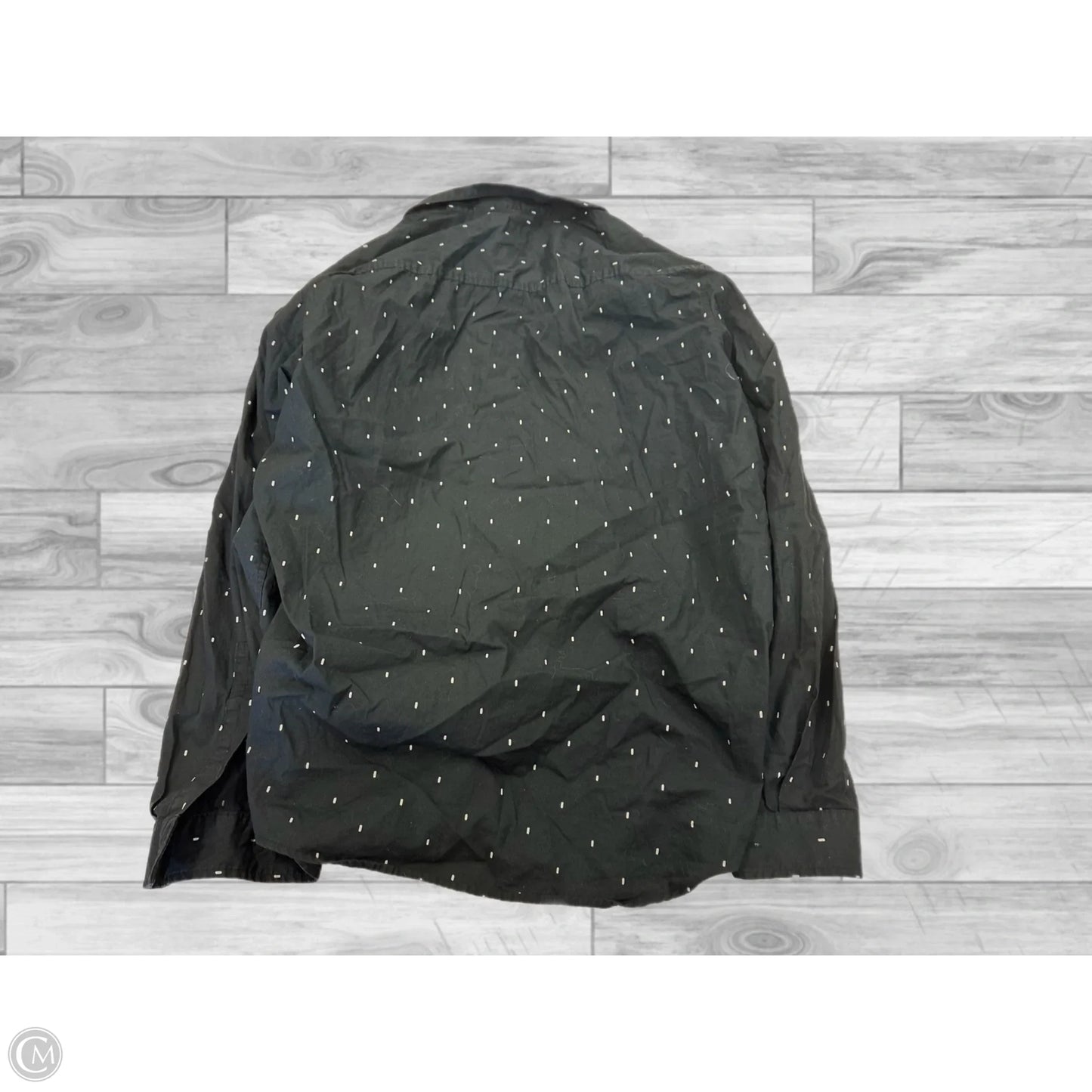 Top Long Sleeve Basic By Inc In Black, Size: Xl