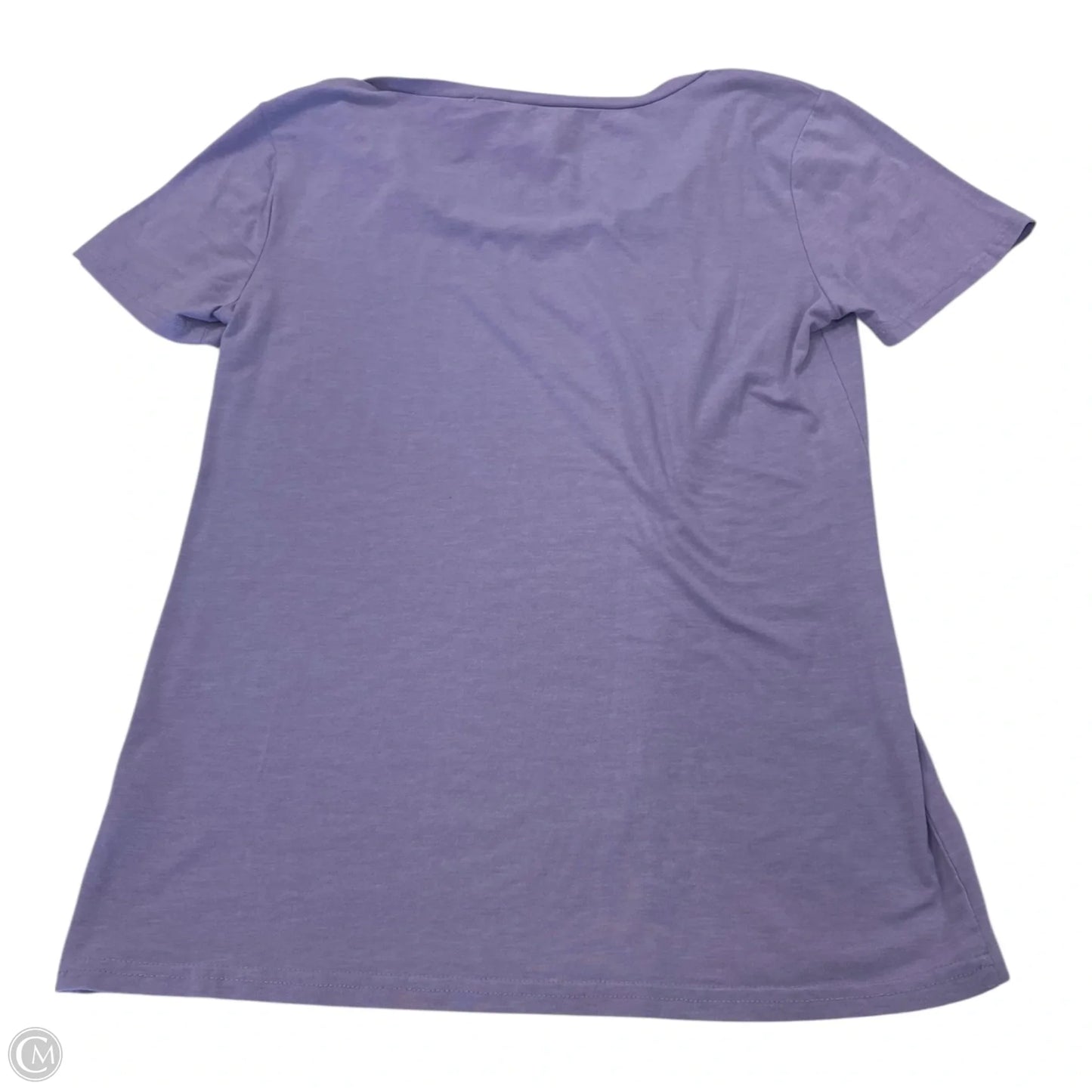 Top Short Sleeve By Divided In Purple, Size: M