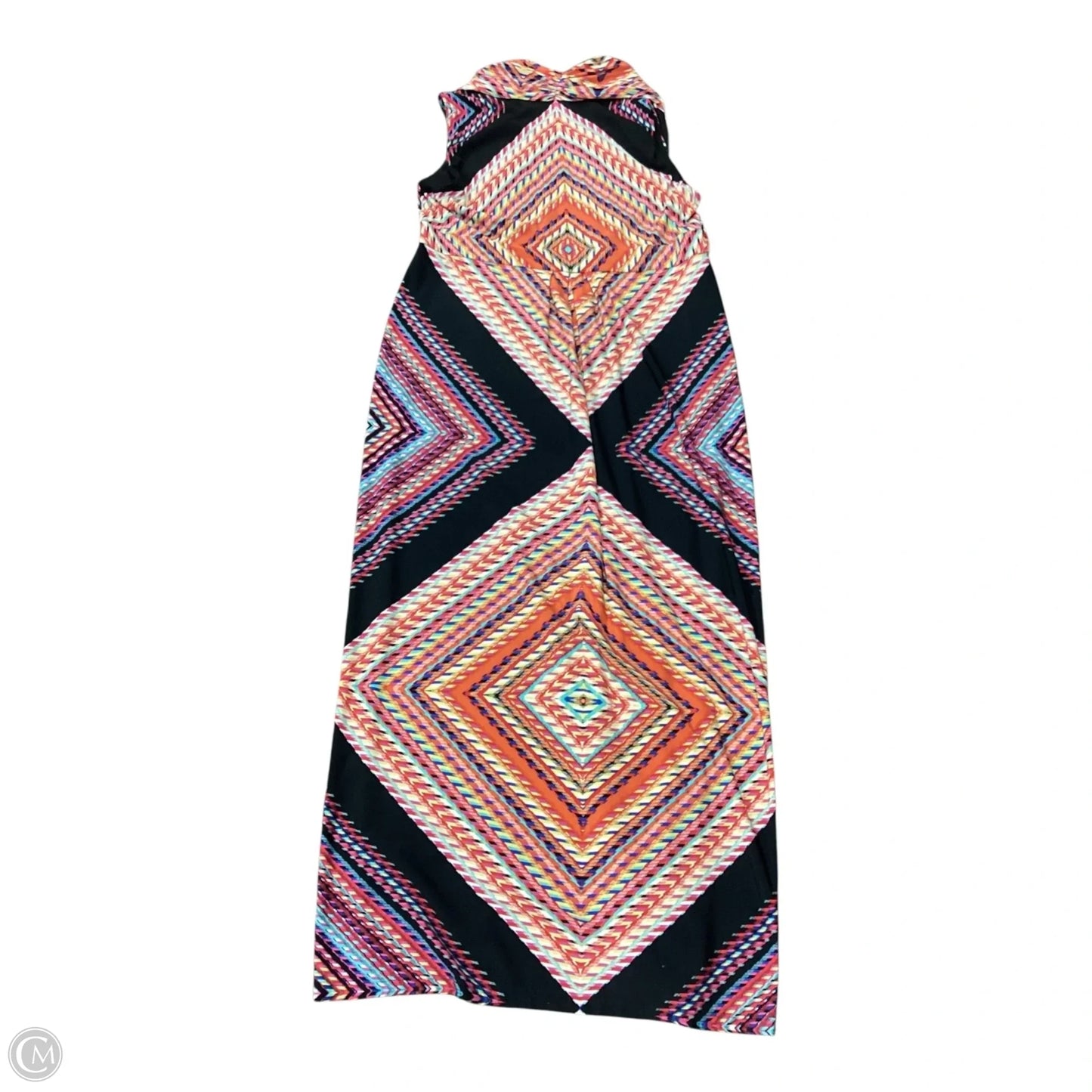 Dress Casual Maxi By Chicos In Multi-colored, Size: L