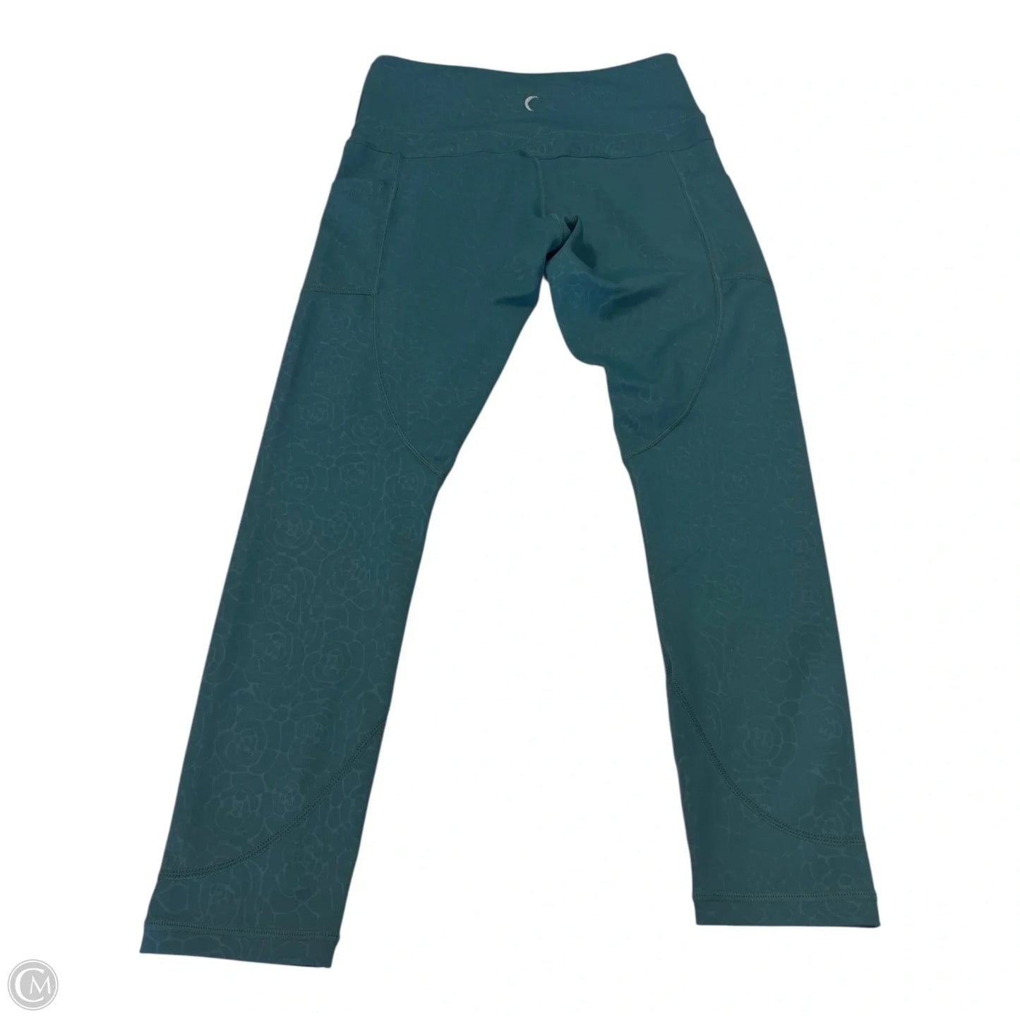 Athletic Capris By Zyia In Green, Size: 4