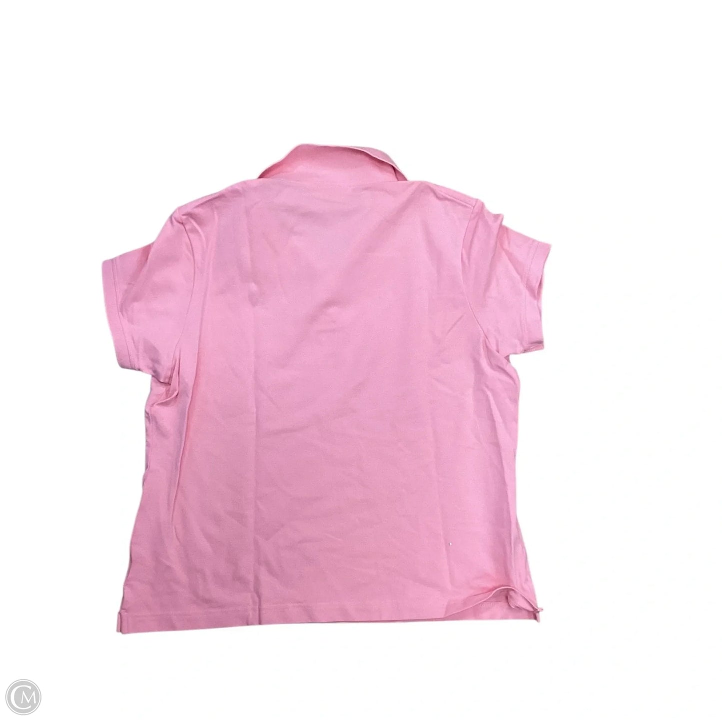 Top Short Sleeve Designer By Lilly Pulitzer In Pink, Size: Xl
