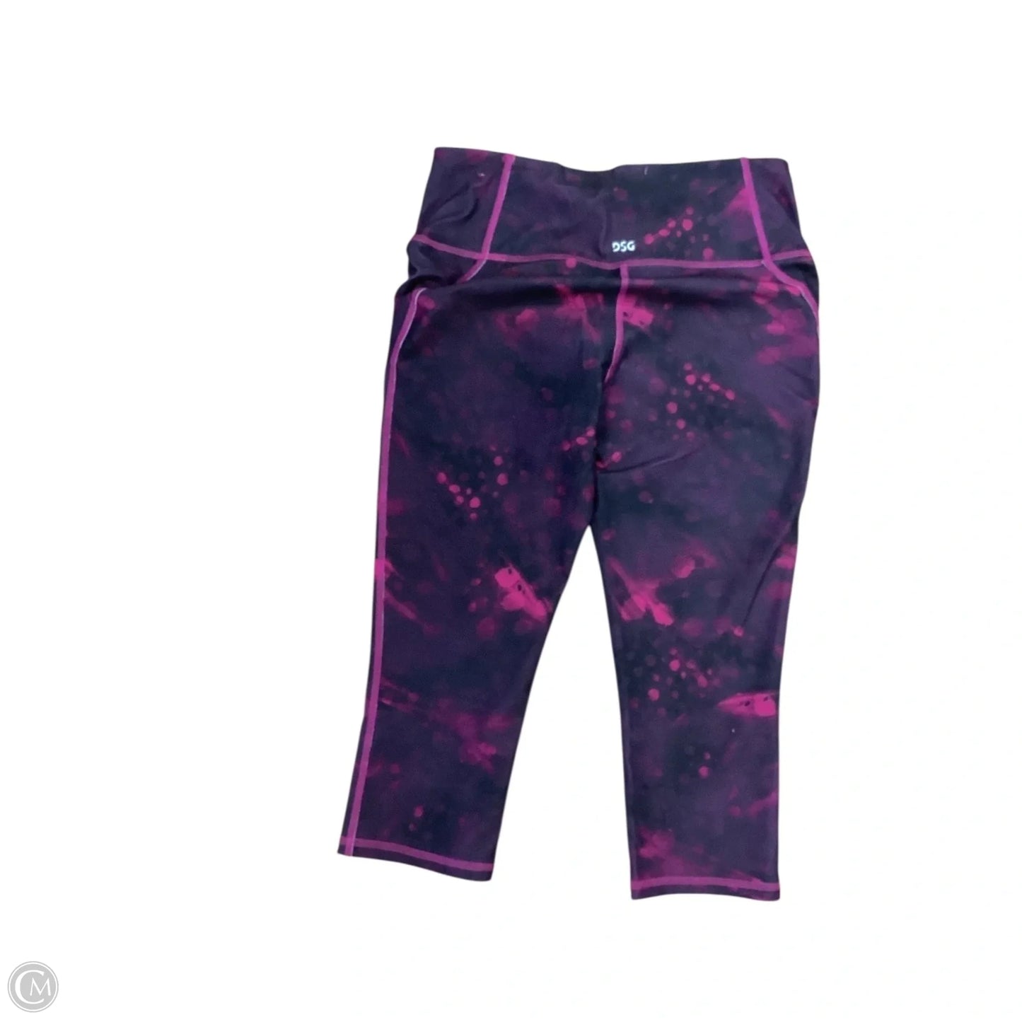 Athletic Leggings By Dsg Outerwear In Floral Print, Size: M
