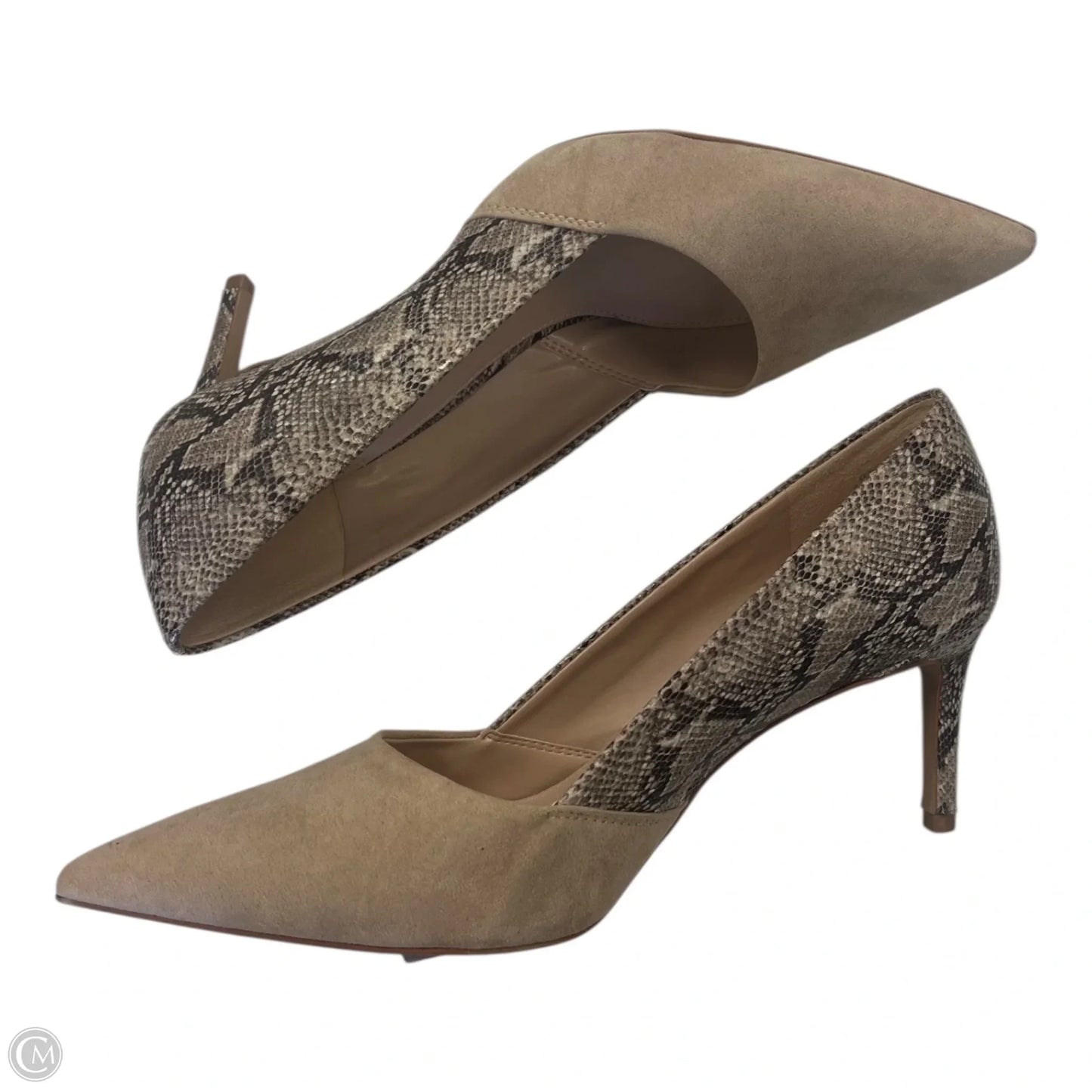 Shoes Heels Stiletto By Kelly And Katie In Animal Print, Size: 9.5