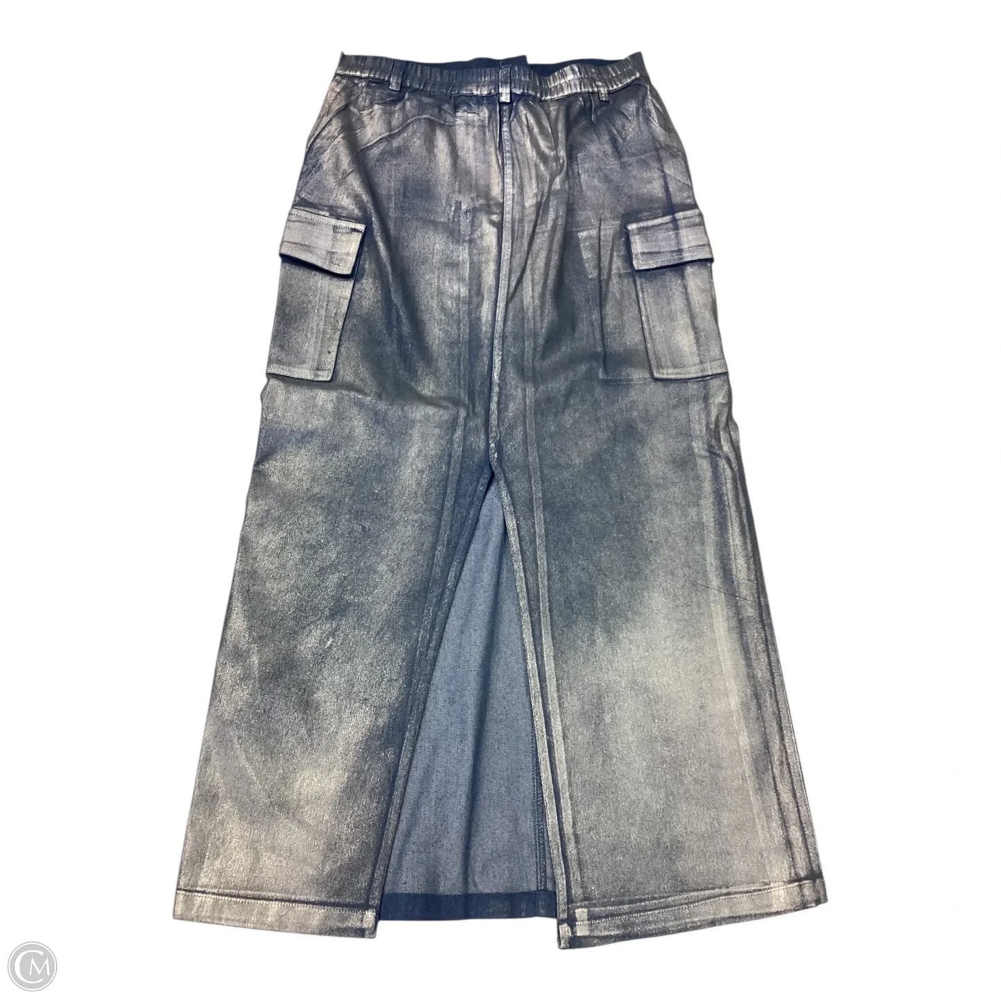 Skirt Maxi By Skies Are Blue In Blue, Size: M