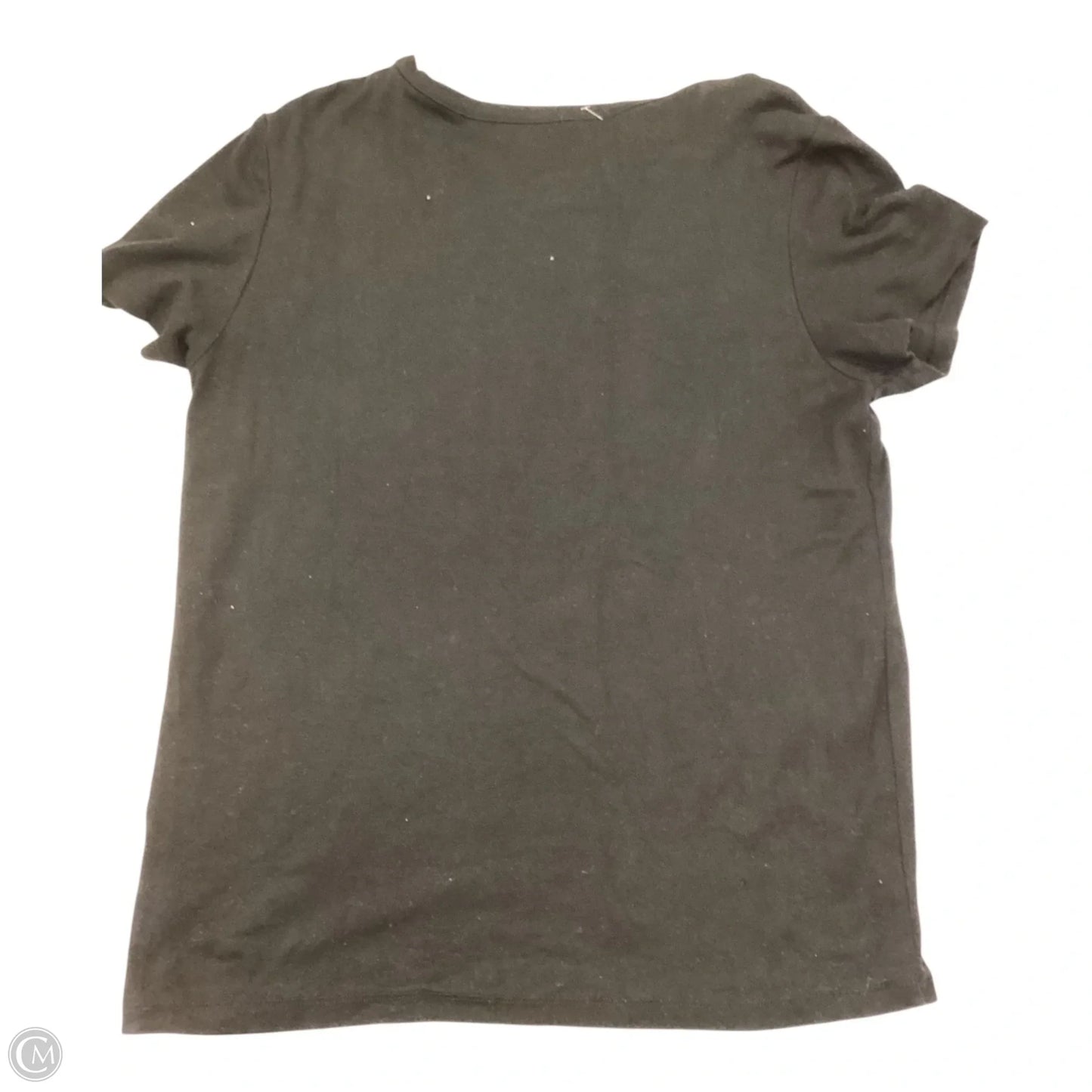 Top Short Sleeve By Jones And Co In Black, Size: Xl