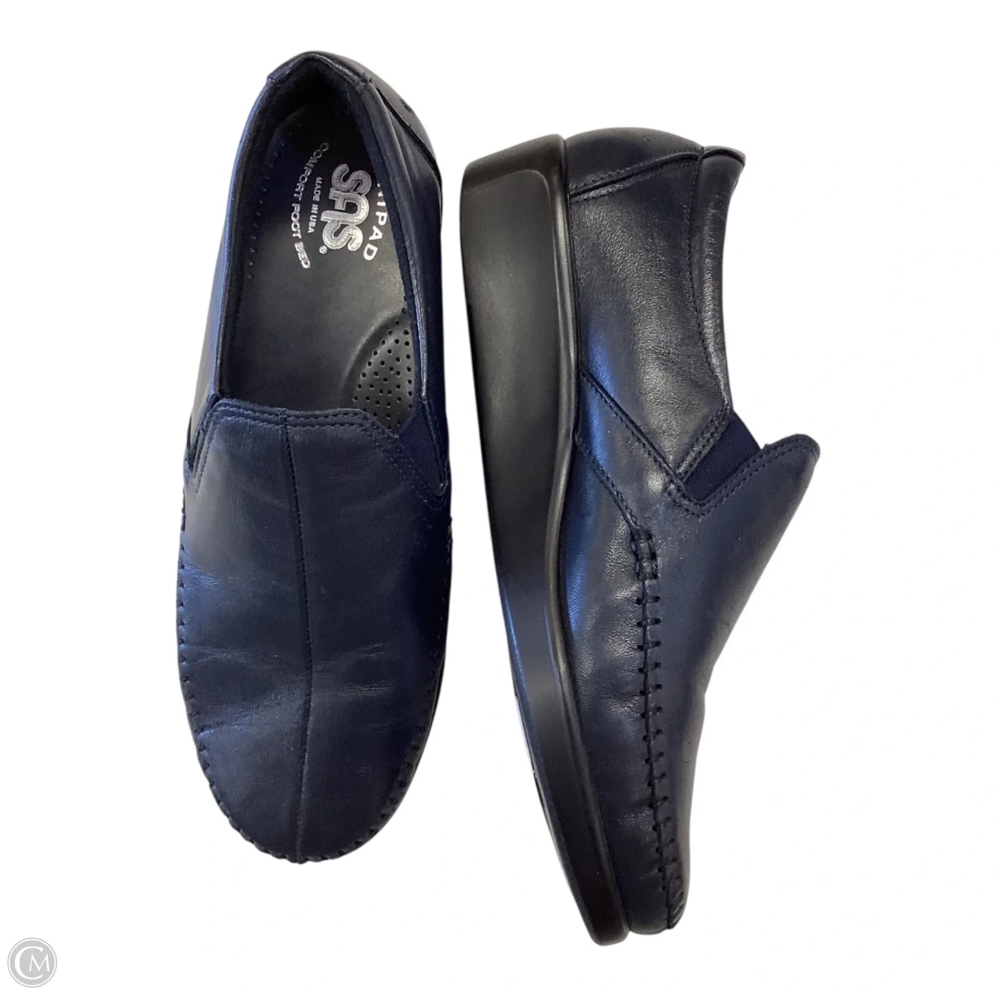 Shoes Flats By Sas In Black, Size: 7