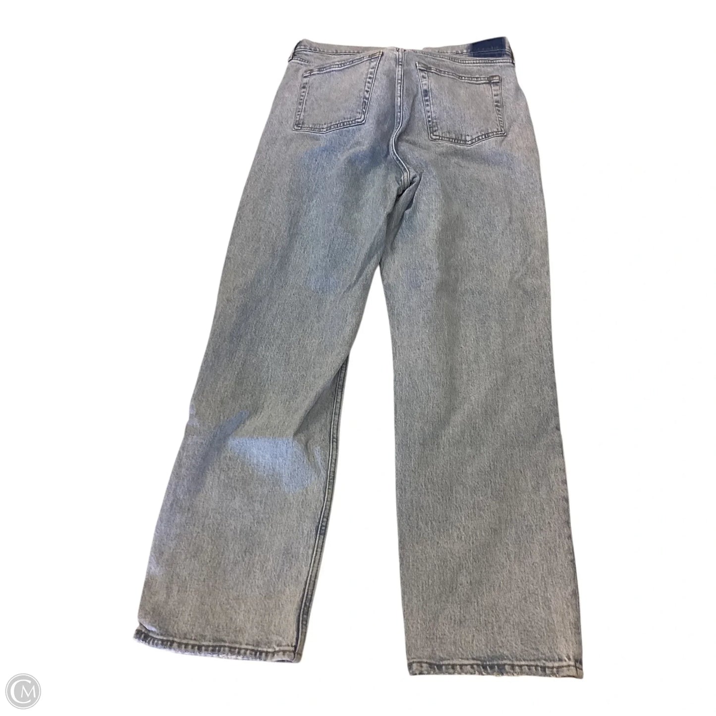 Jeans Cropped By Abercrombie And Fitch In Blue, Size: 16