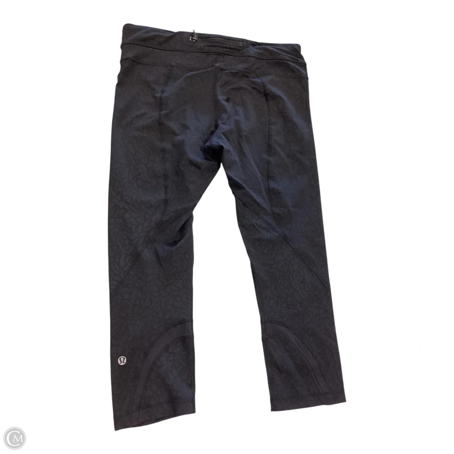 Capris By Lululemon In Black, Size: 8