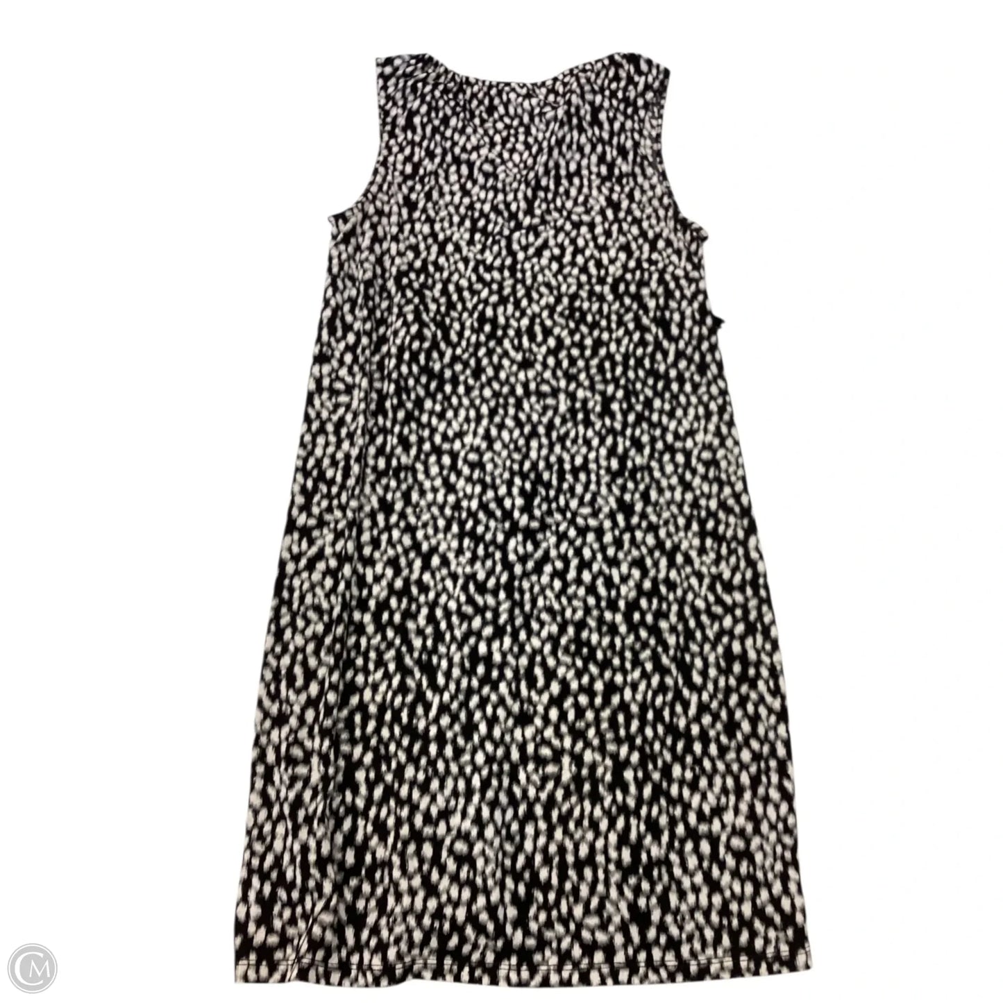 Dress Designer By Michael Kors In Black & Grey, Size: S