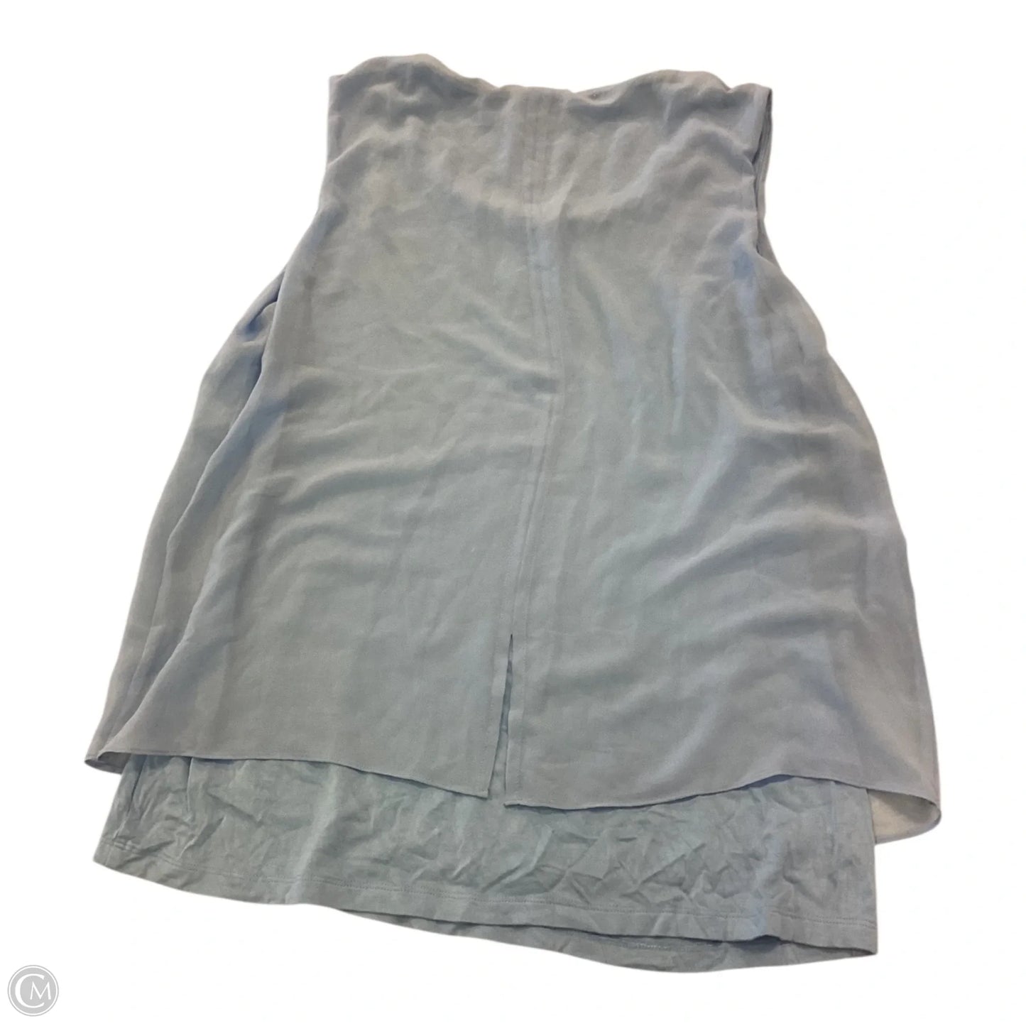 Top Sleeveless By Calvin Klein In Blue, Size: M