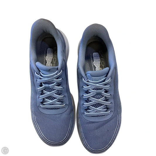 Shoes Athletic By Skechers In Blue, Size: 6.5