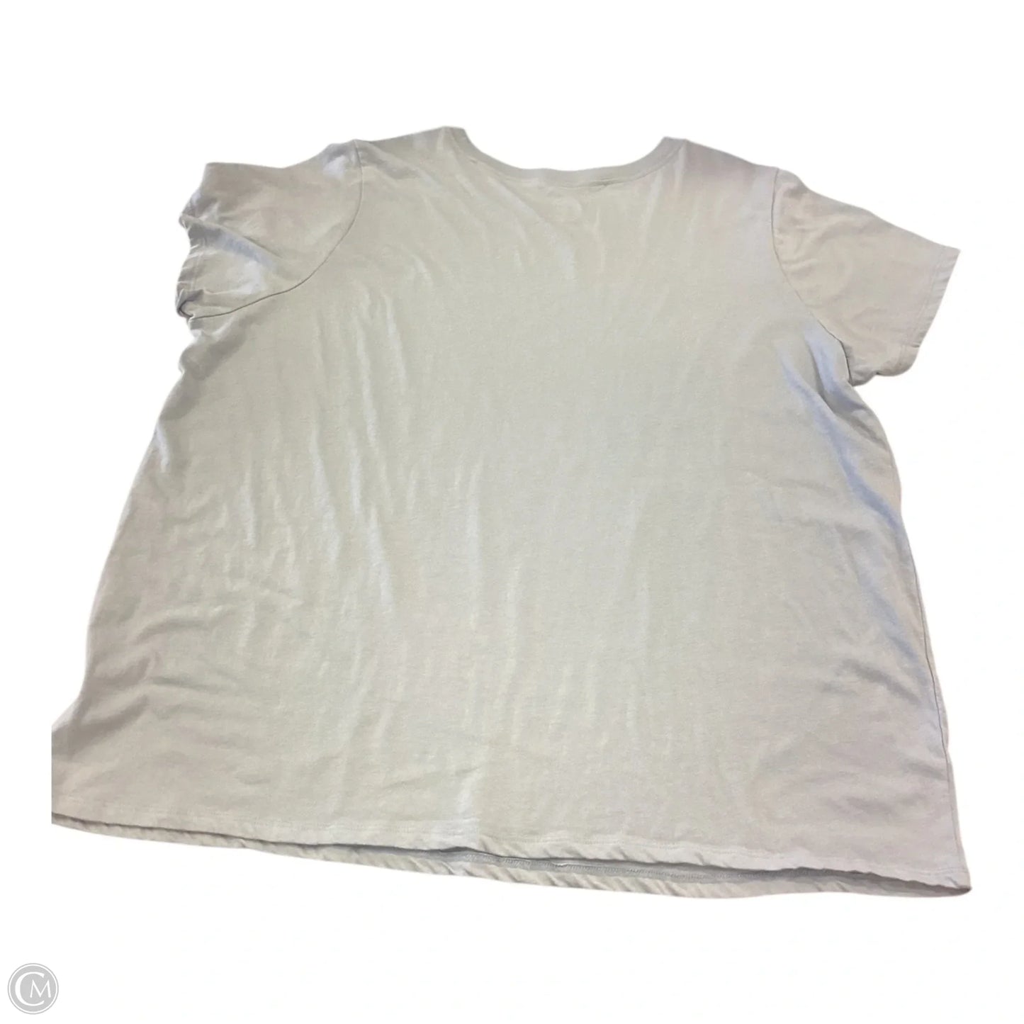 Top Short Sleeve By Disney In Blue, Size: Xxl