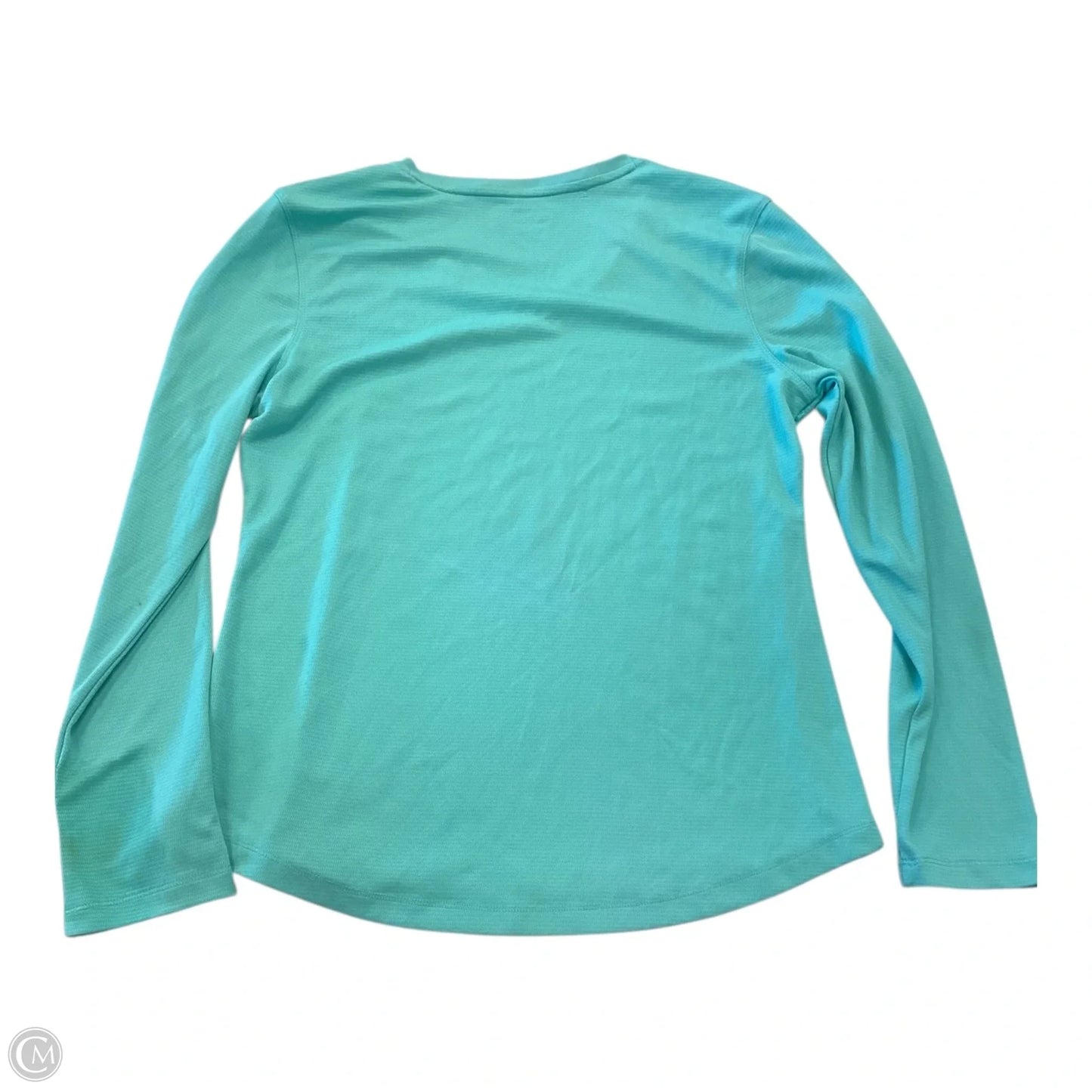 Top Long Sleeve By Reel Legends In Green, Size: M