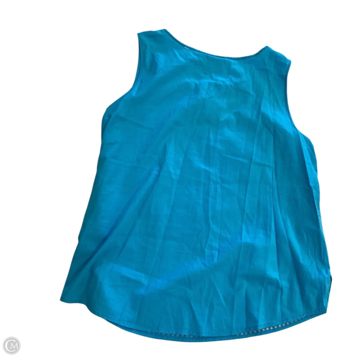 Top Sleeveless By St Johns Bay In Blue, Size: Xl
