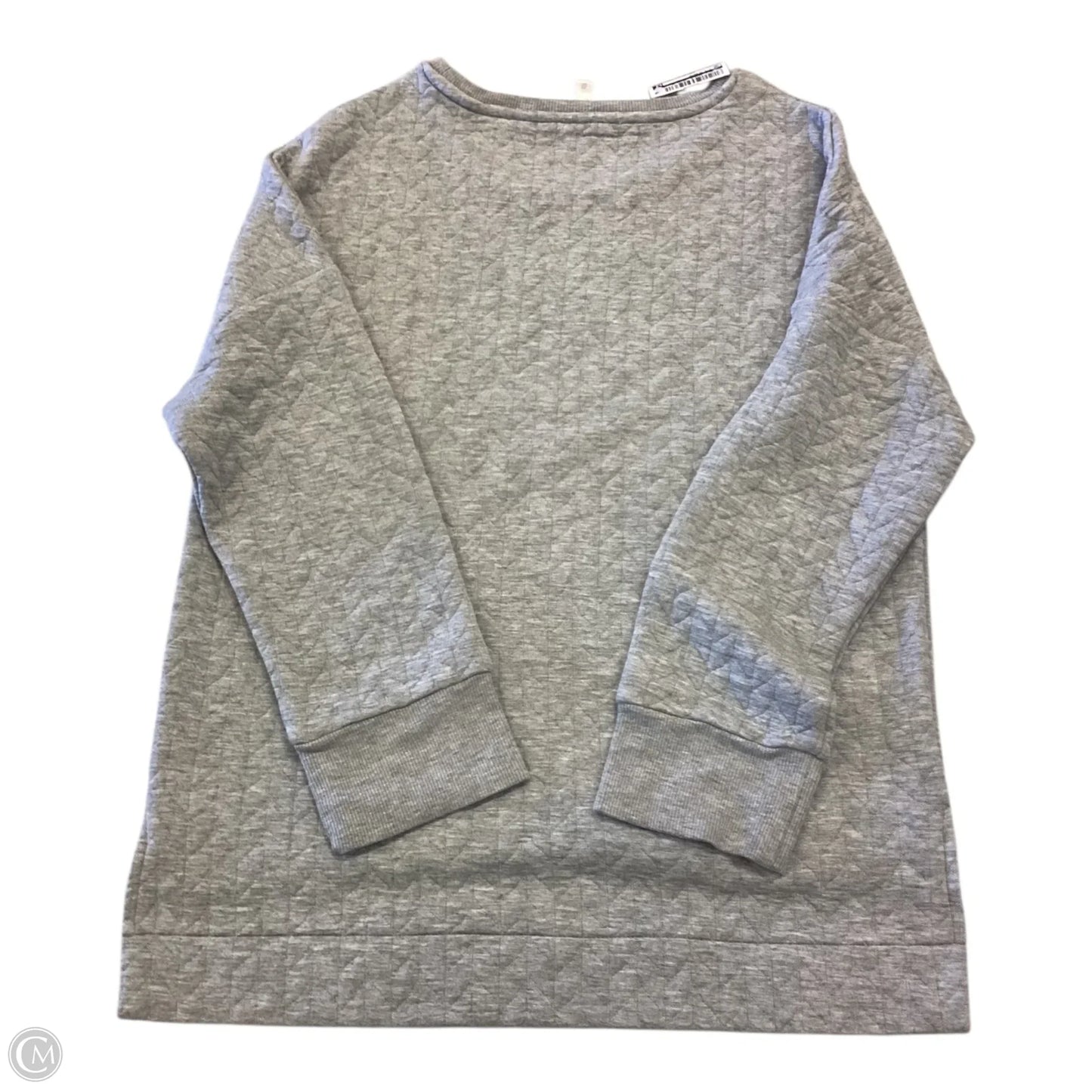 Top 3/4 Sleeve By Gap In Grey, Size: Xs