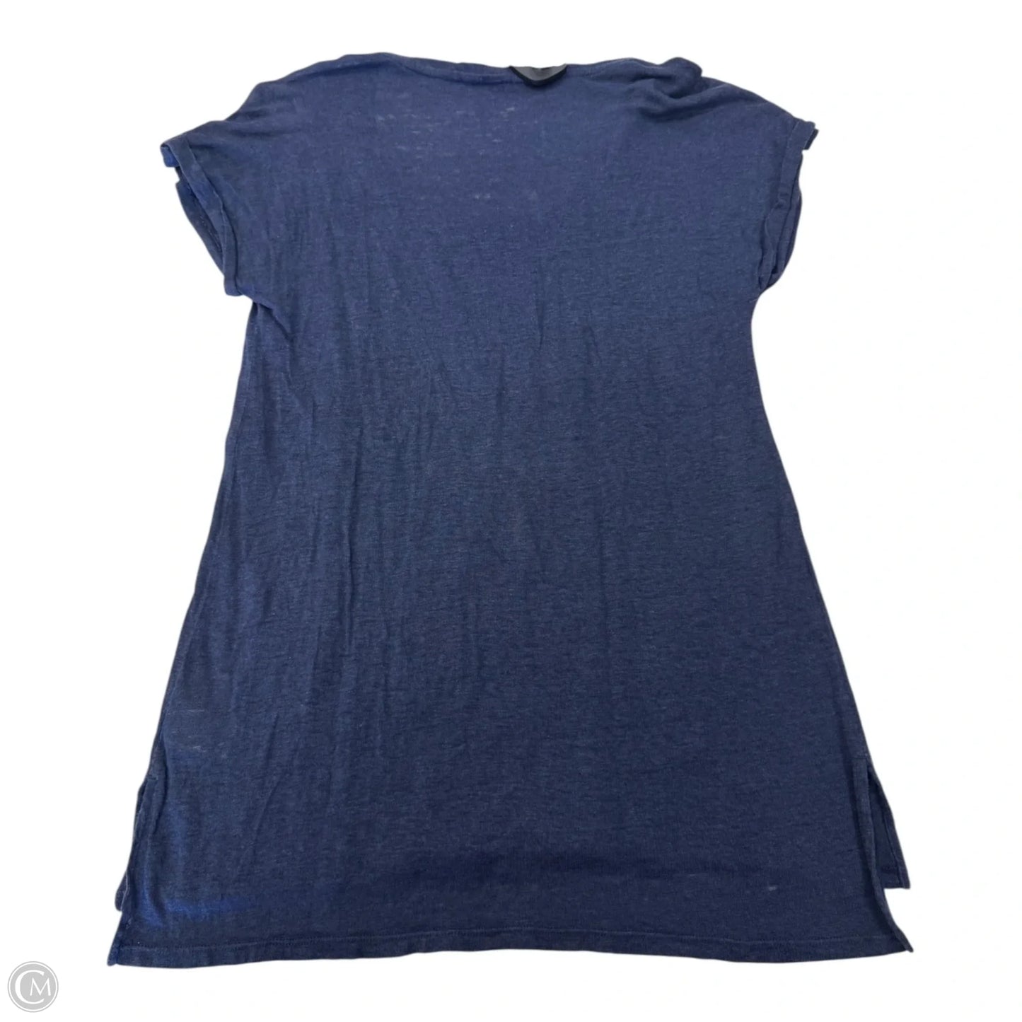 Top Short Sleeve Designer By Lilly Pulitzer In Navy, Size: Xs