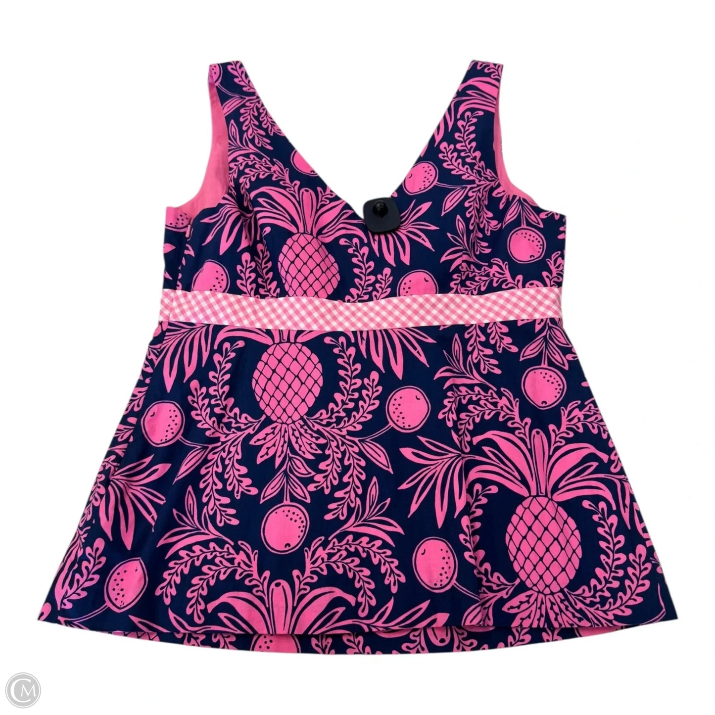 Top Sleeveless Designer By Lilly Pulitzer In Pink, Size: 14