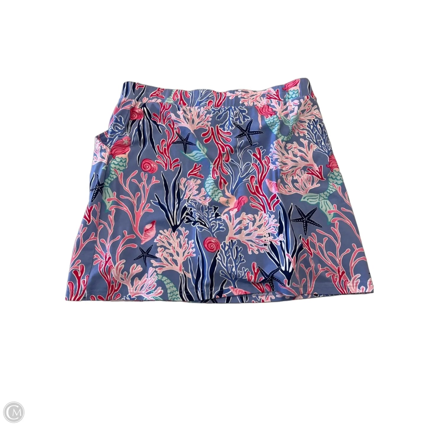 Skort By Clothes Mentor In Tropical Print, Size: L