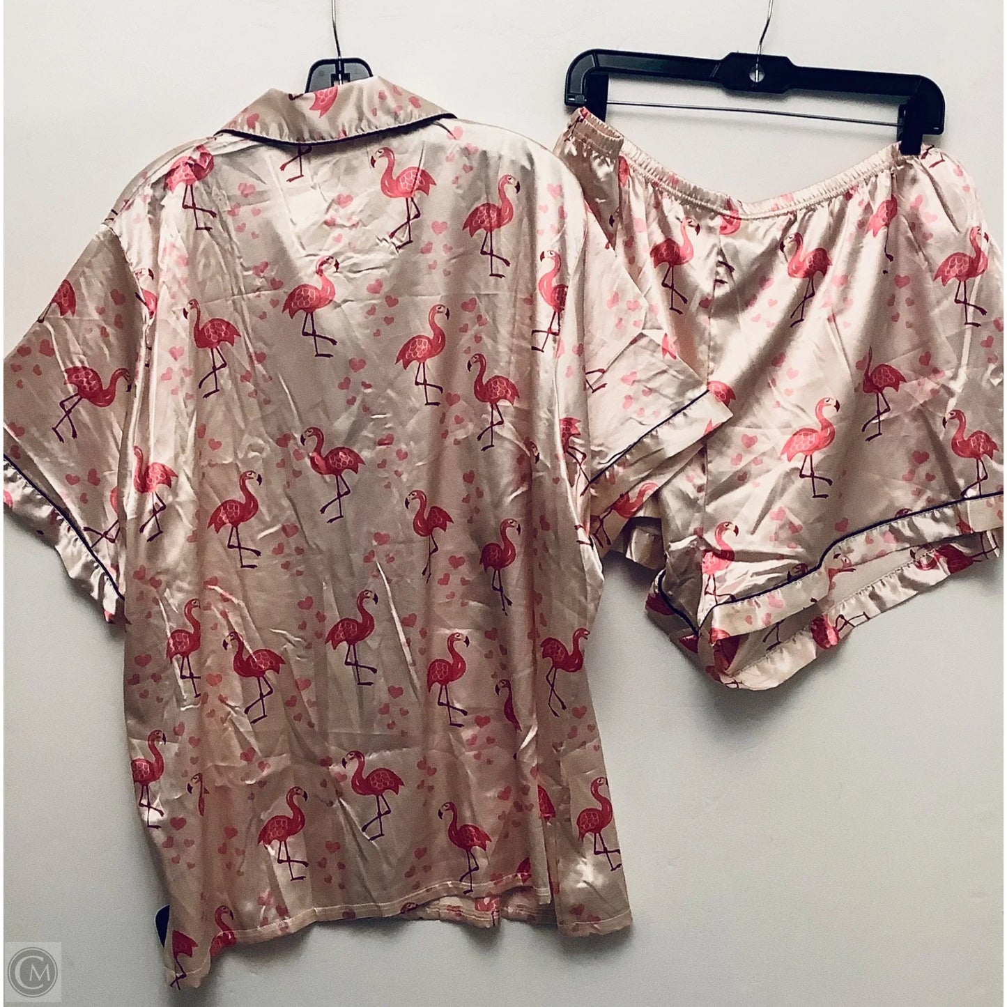 Pajamas 2pc By Clothes Mentor In Pink, Size: 4x