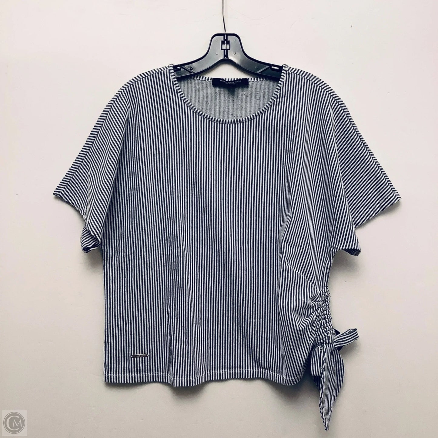 Top Short Sleeve By Marc New York In Blue, Size: L