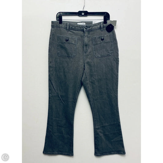 Jeans Straight By Loft In Grey, Size: 8
