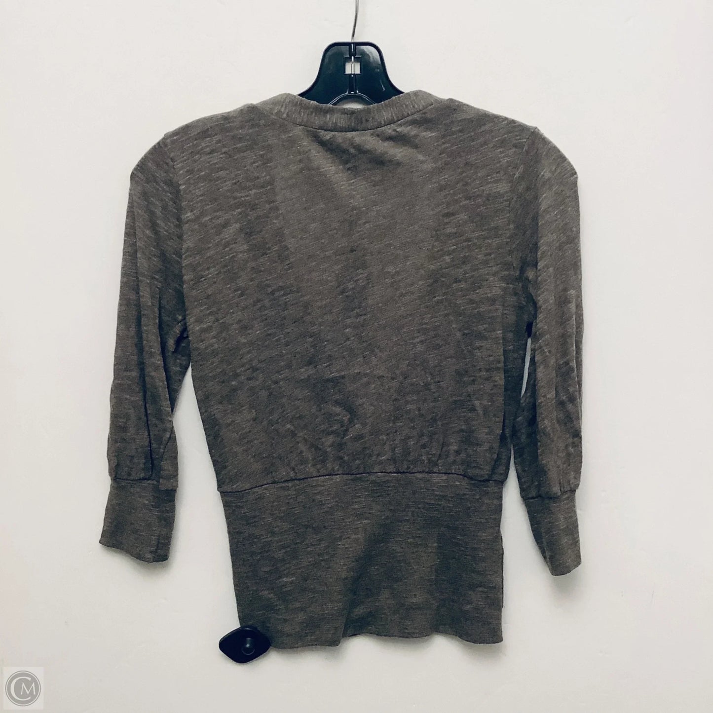 Sweater Cardigan By Poof In Grey, Size: S