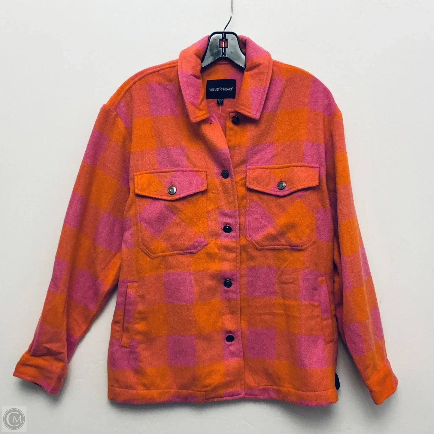 Jacket Other By Velvet Heart In Orange & Pink, Size: S