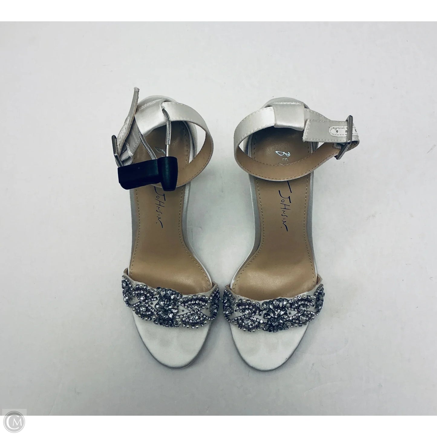 Shoes Heels Stiletto By Betsey Johnson In White, Size: 6.5