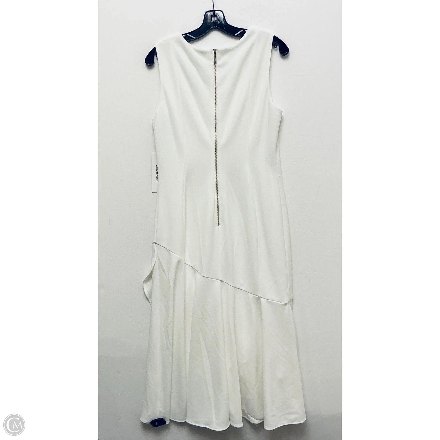 Dress Work By Calvin Klein In White, Size: 10