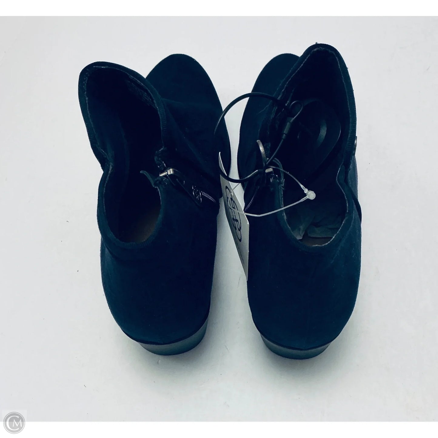 Boots Ankle Flats By Daisy Fuentes In Navy, Size: 10