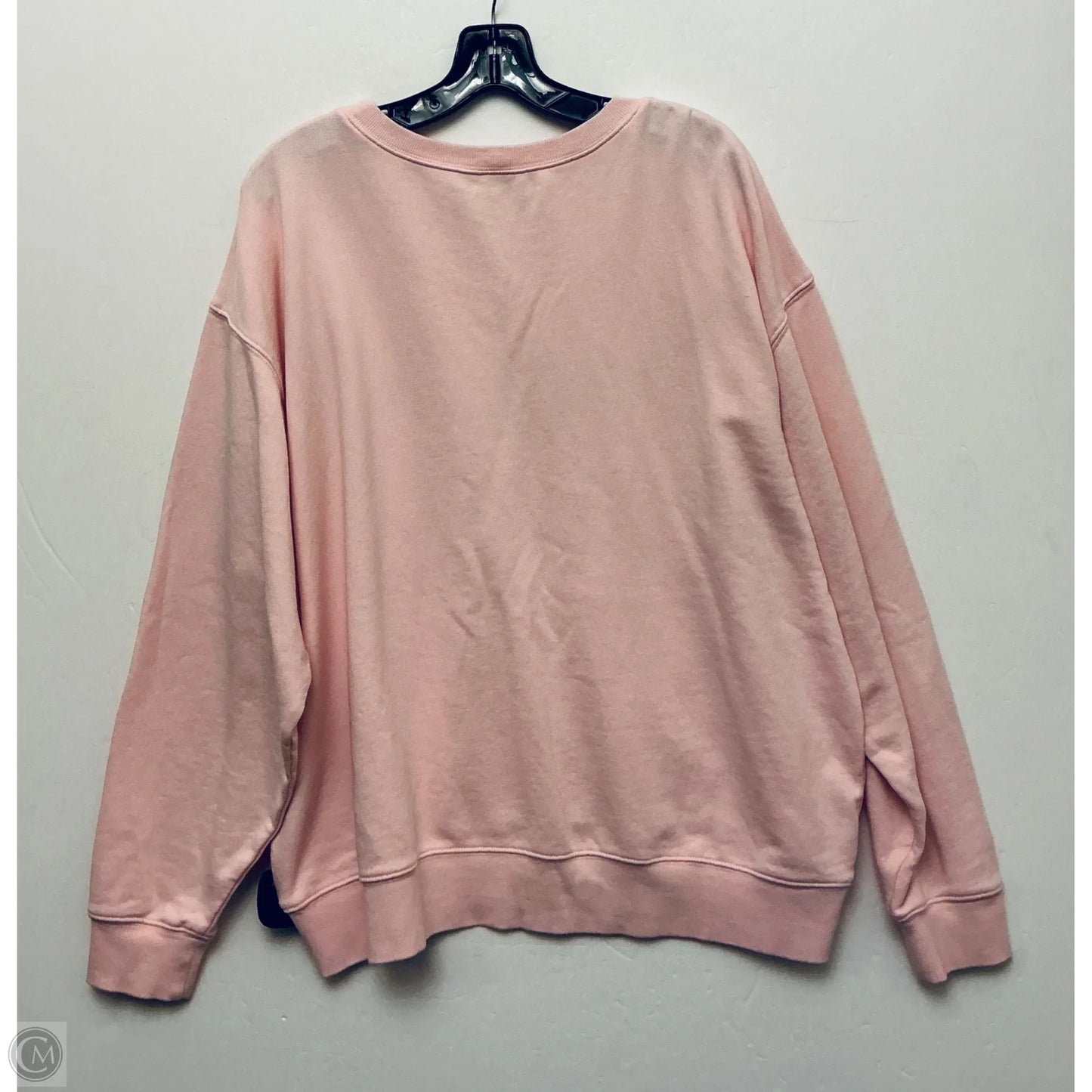 Sweatshirt Collar By Wildfox In Pink, Size: Xl