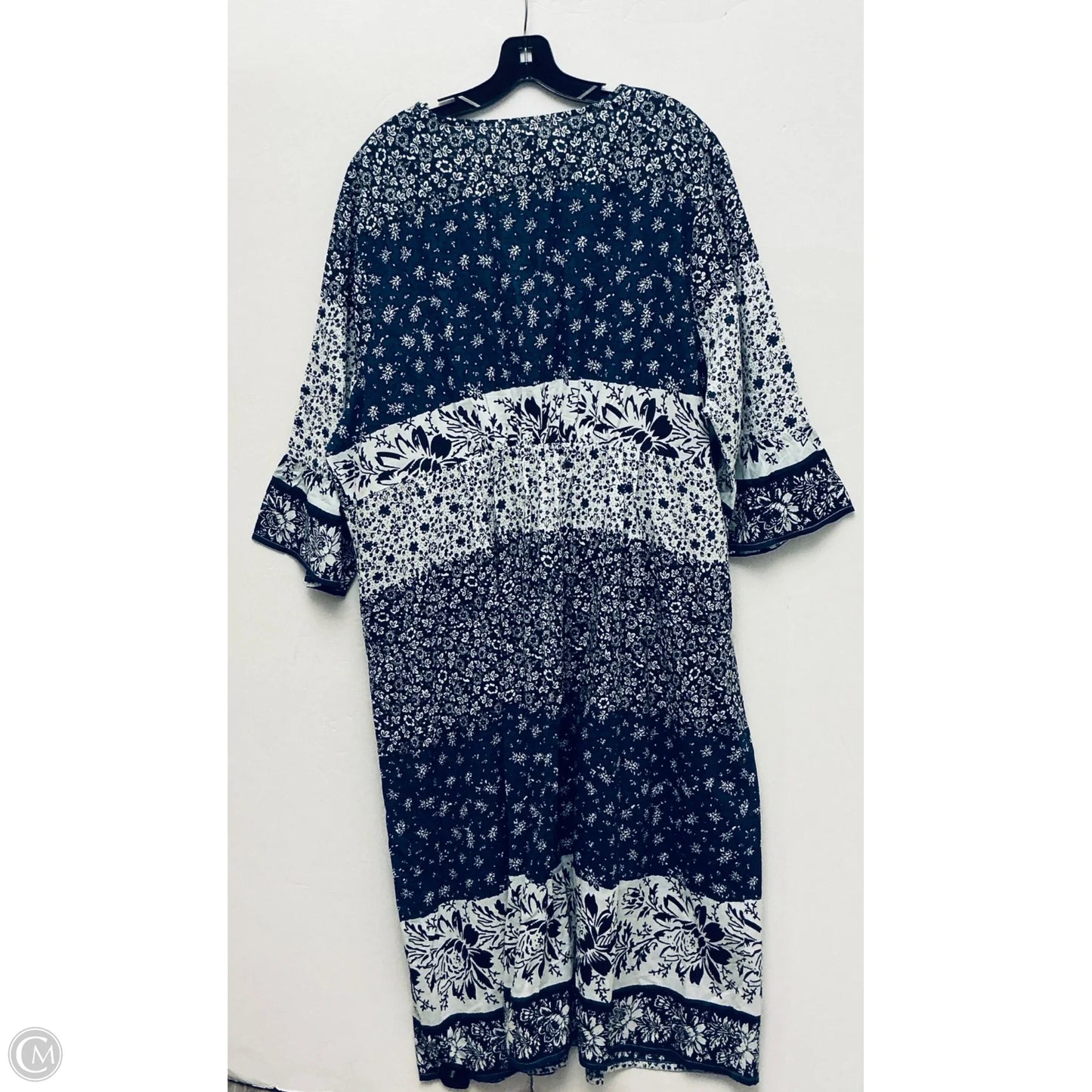 Dress Casual Maxi By Cme In Blue, Size: 3x