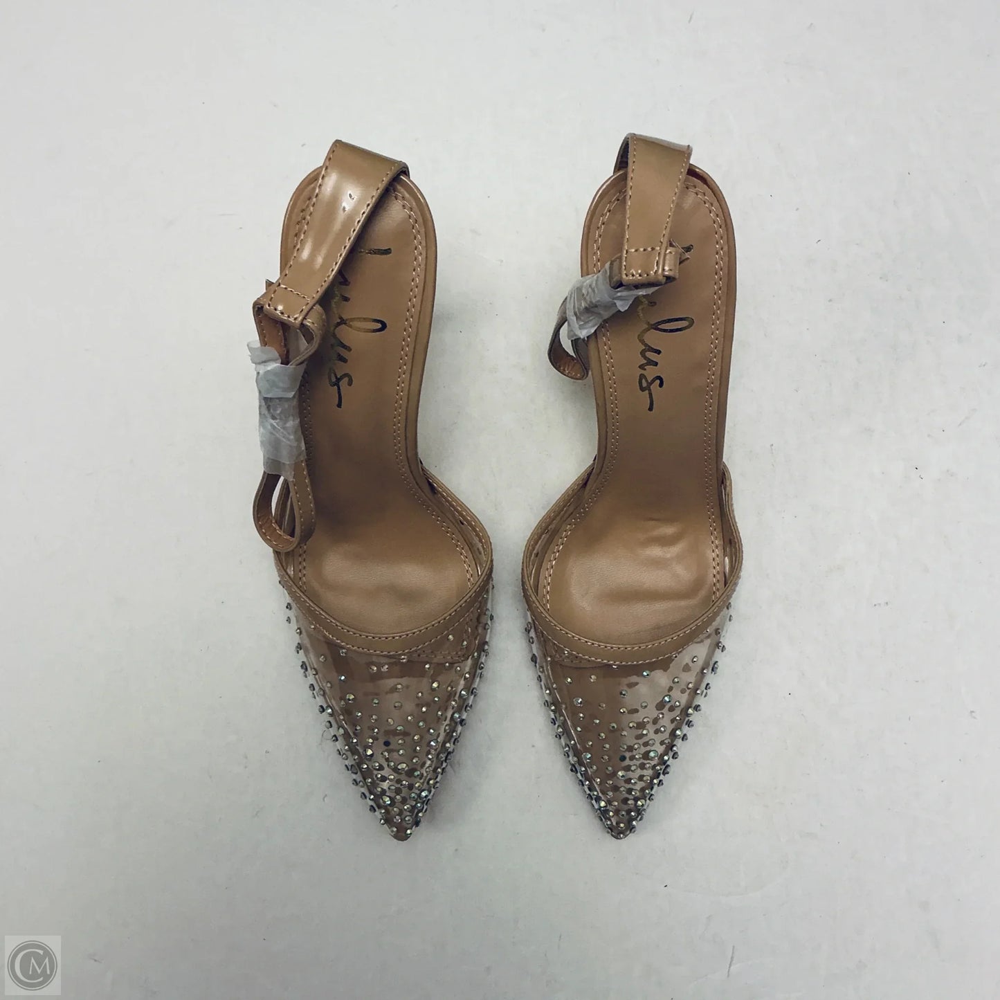 Sandals Heels Stiletto By Lulus In Pink, Size: 7.5