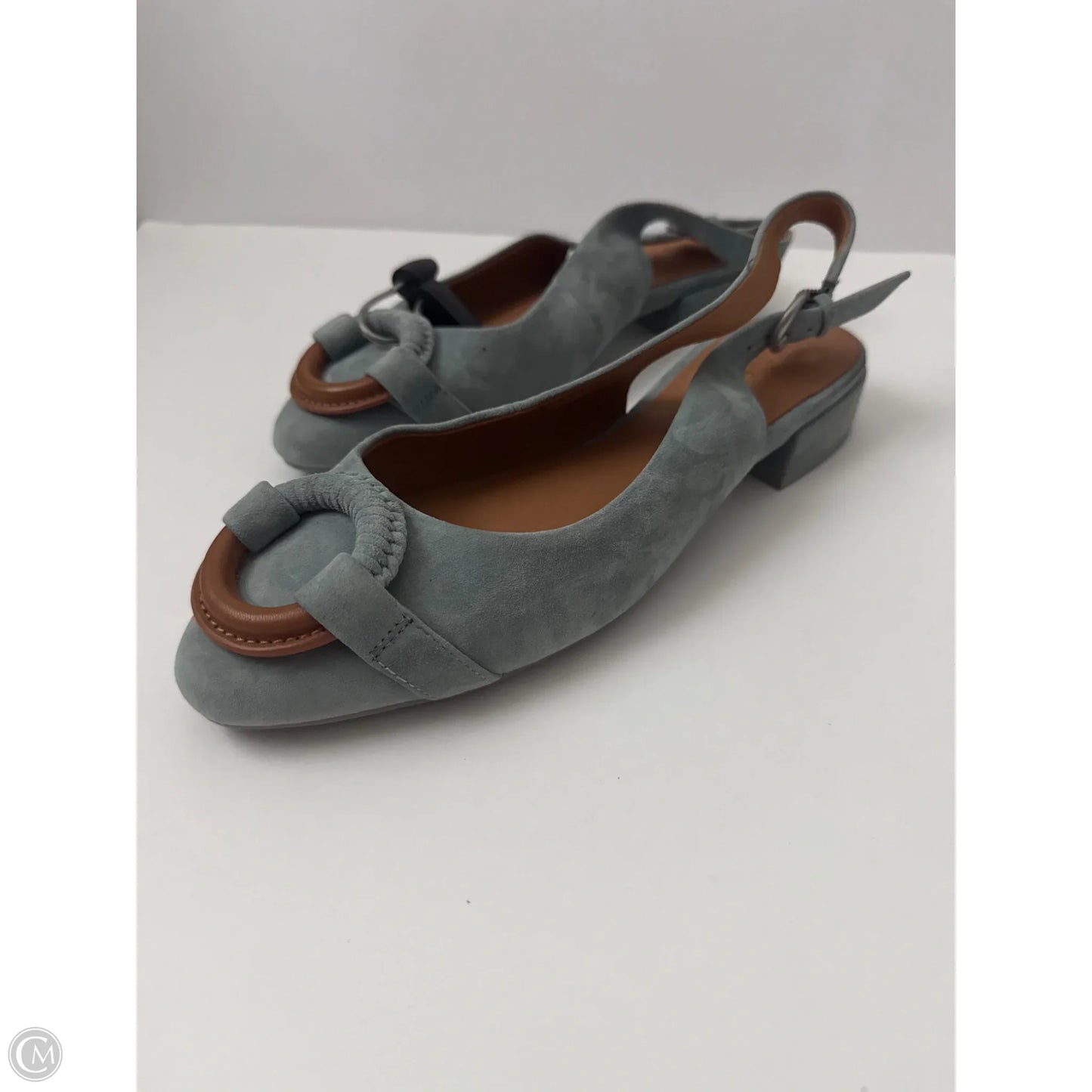 Shoes Flats By Gentle Souls In Blue, Size: 8