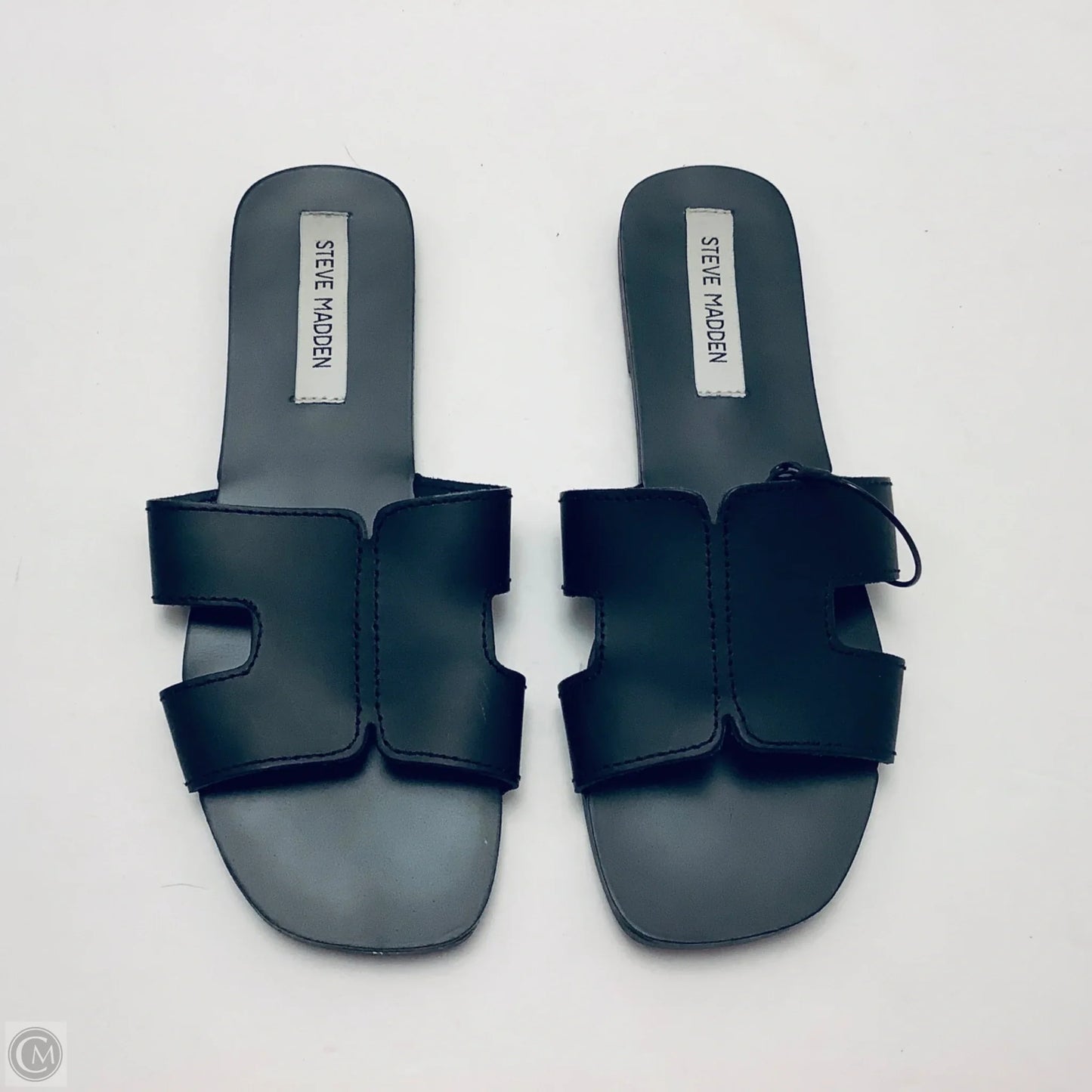 Sandals Flats By Steve Madden In Black, Size: 8