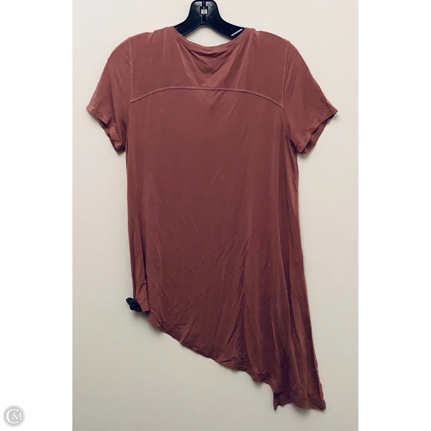 Top Short Sleeve By Lululemon In Pink, Size: 4