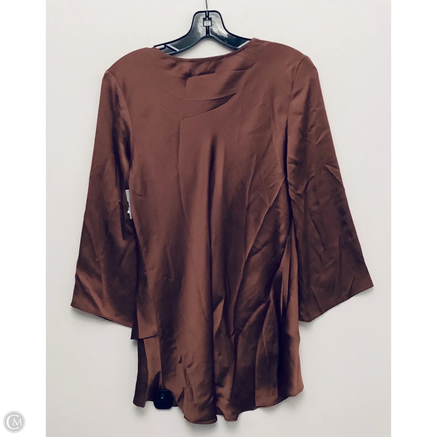 Top Long Sleeve Basic By Joseph Ribkoff In Brown, Size: 6