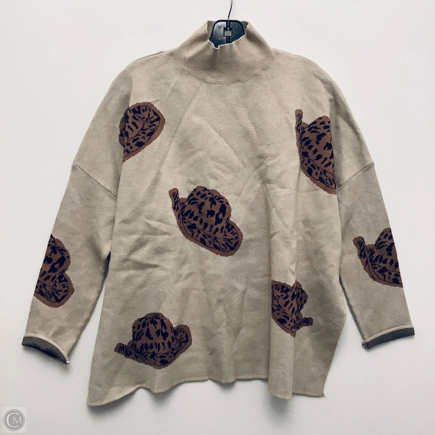 Sweater By Cmc In Brown, Size: S